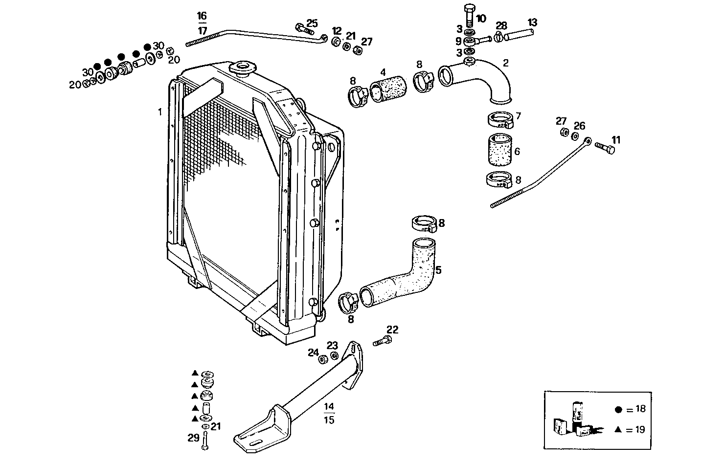 Iveco/FPT RADIATOR FOR SETTING TILL MAX POWER