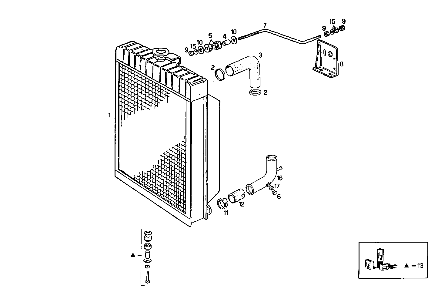 Iveco/FPT RADIATOR FOR SETTING TILL MAX POWER