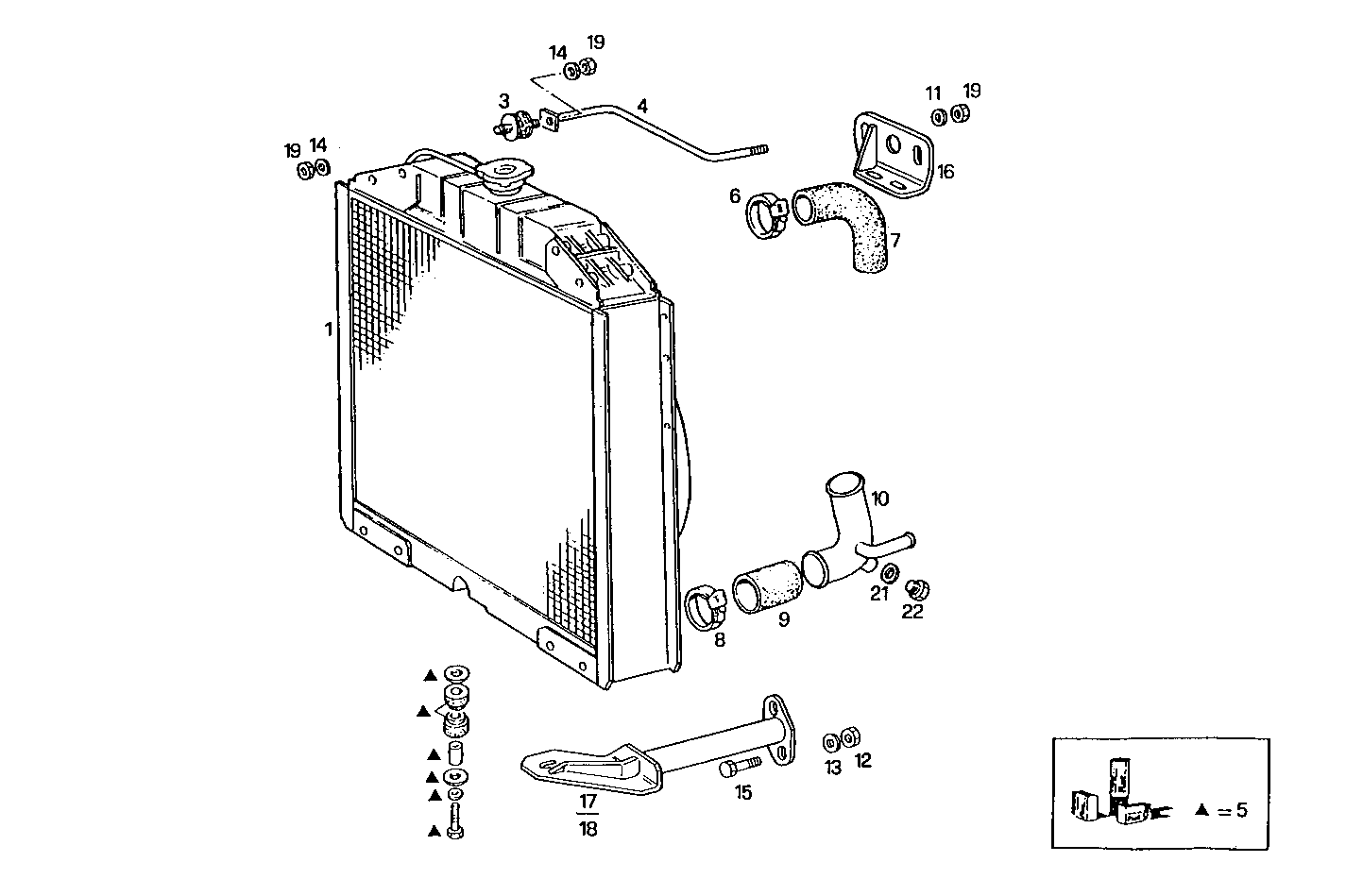 Iveco/FPT RADIATOR FOR SETTING TILL MAX POWER