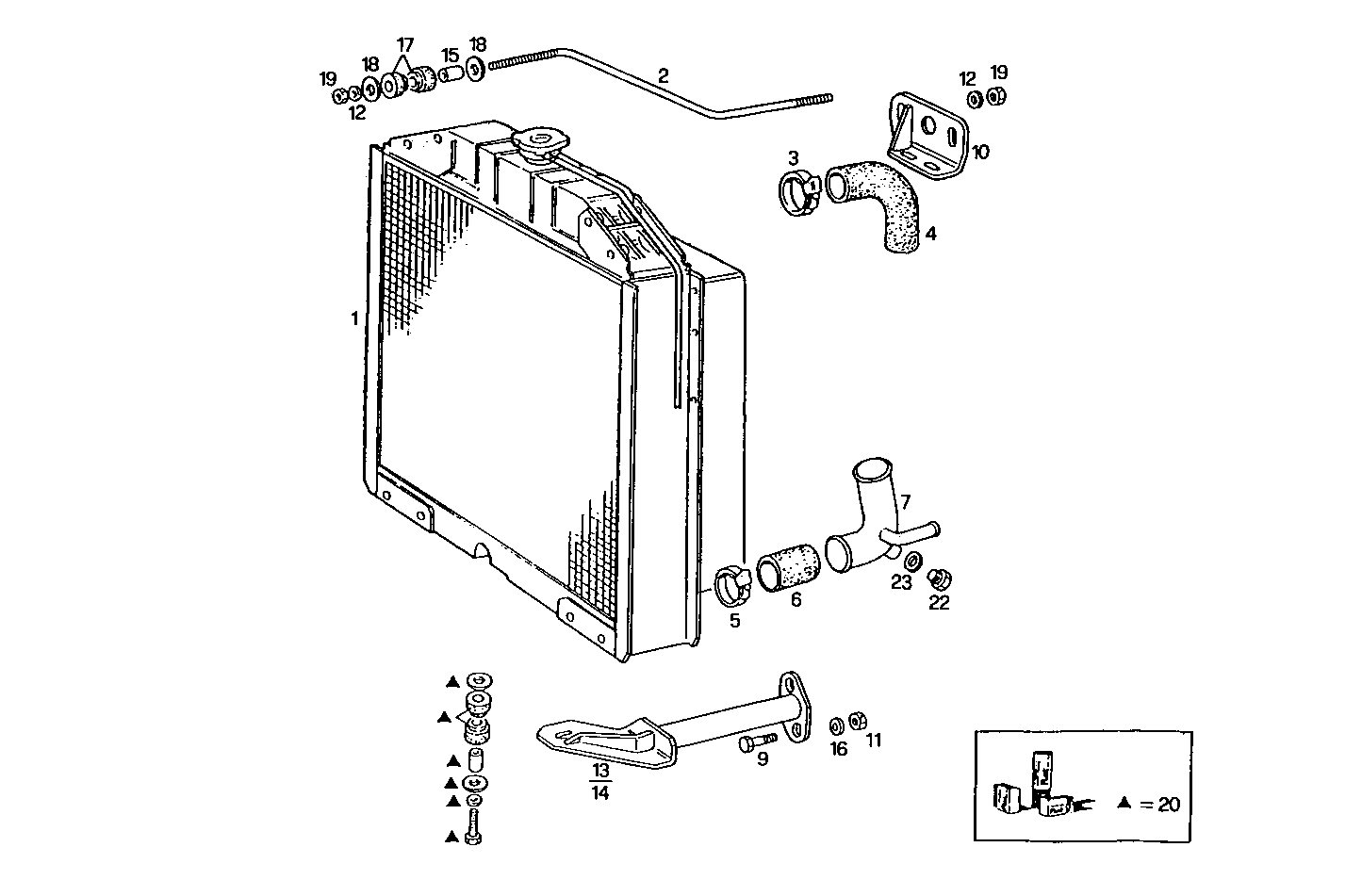 Iveco/FPT RADIATOR FOR SETTING TILL MAX POWER