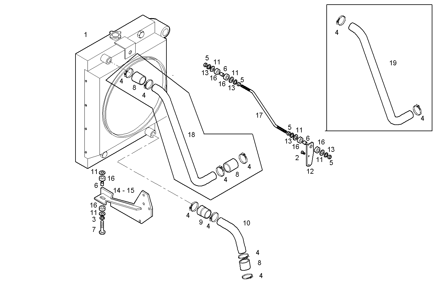 Iveco/FPT RADIATOR