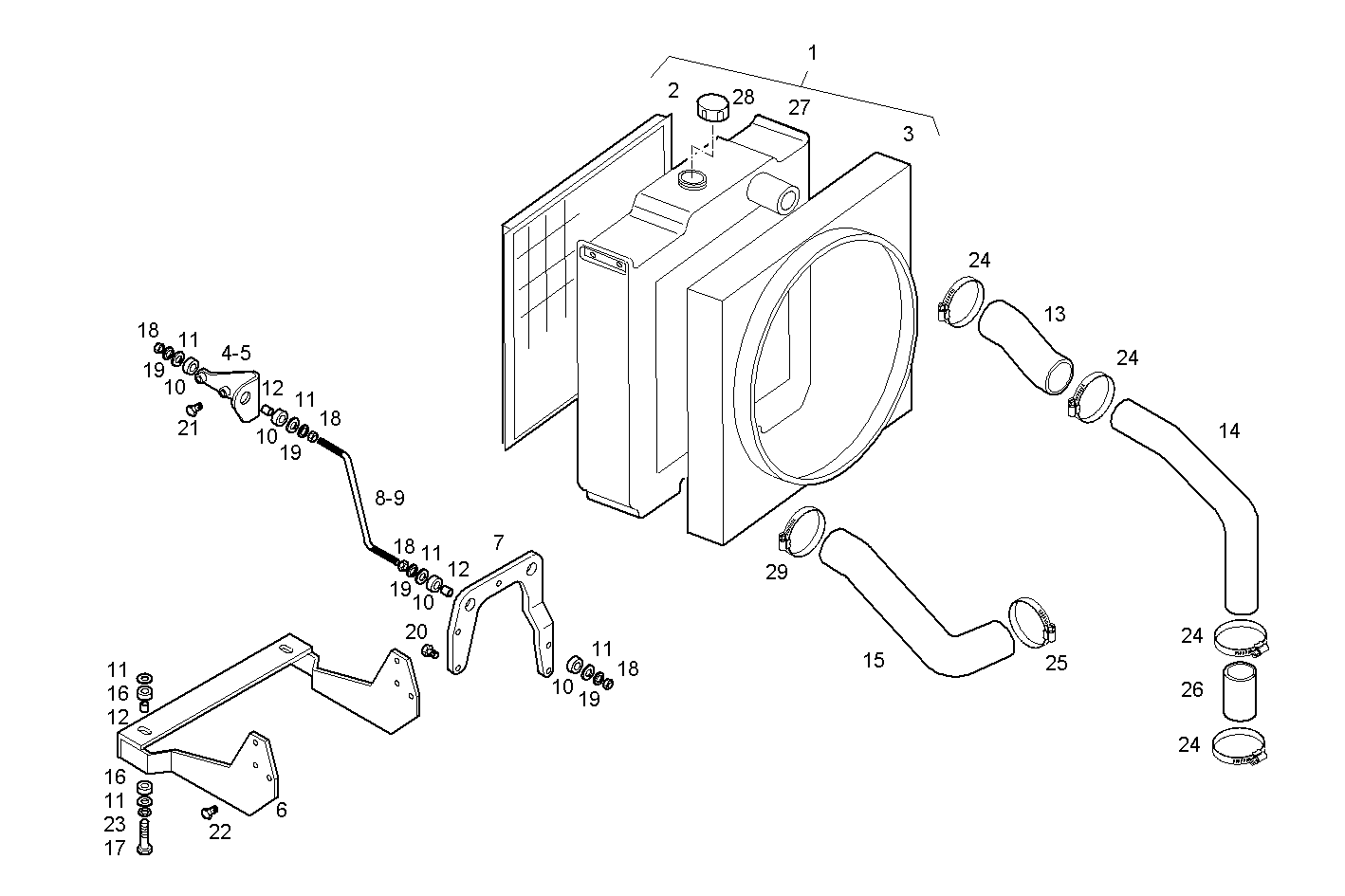 Iveco/FPT RADIATOR