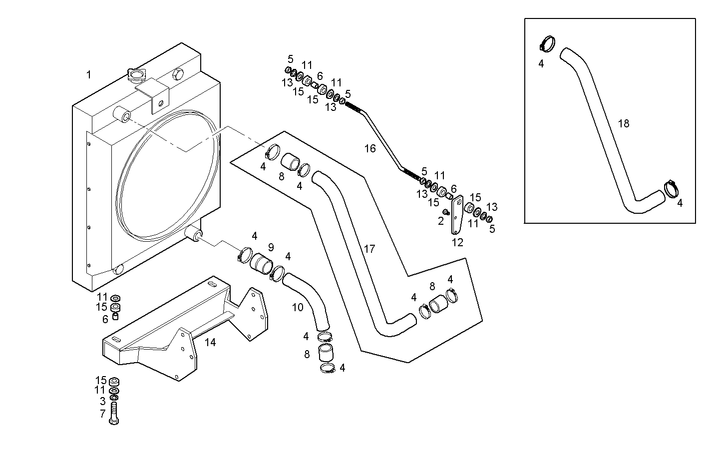 Iveco/FPT RADIATOR