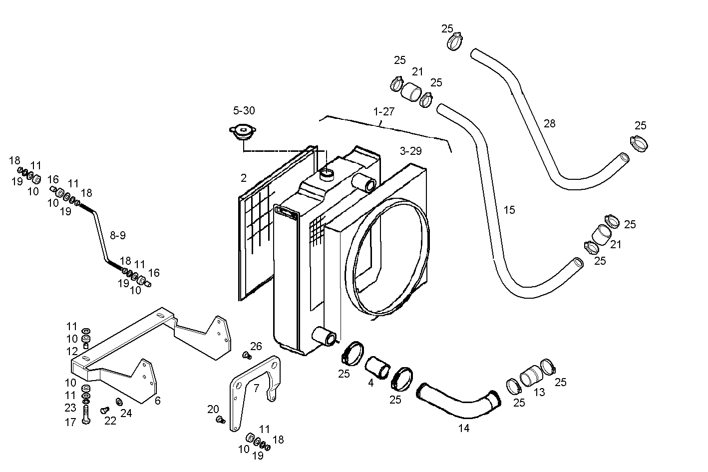 Iveco/FPT RADIATOR