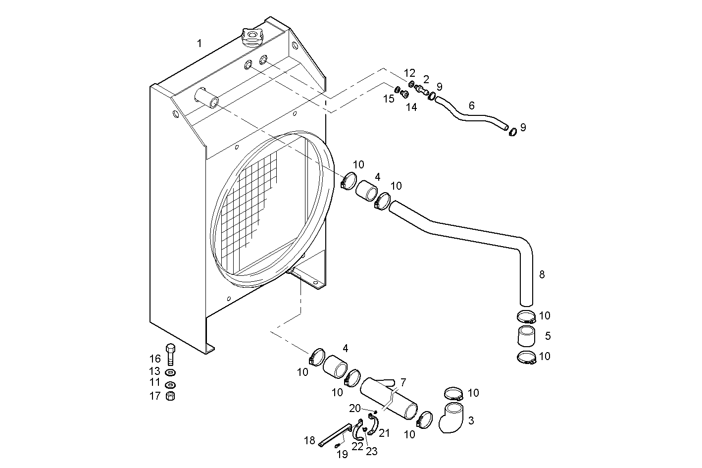 Iveco/FPT RADIATOR