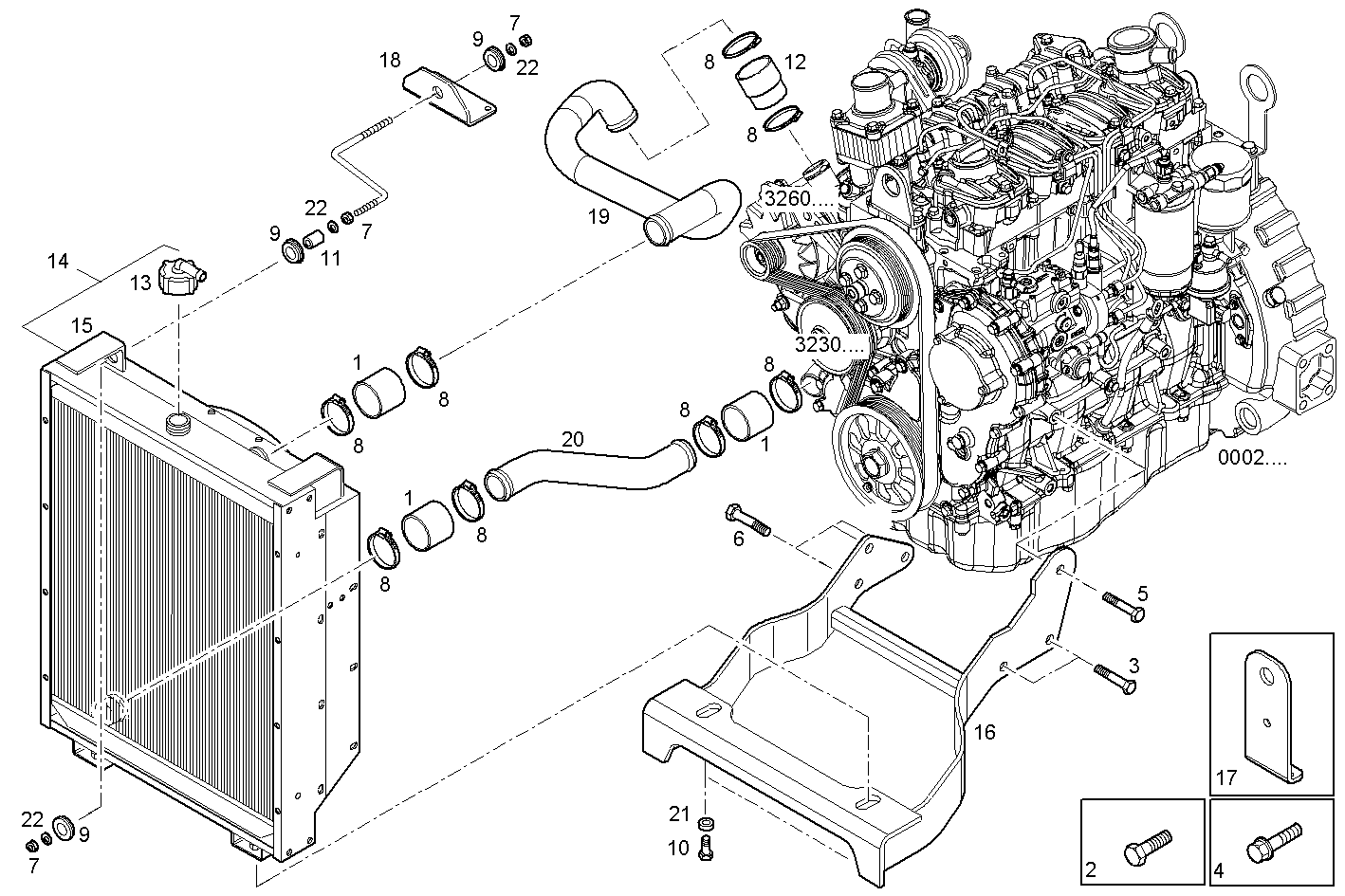 Iveco/FPT RADIATOR