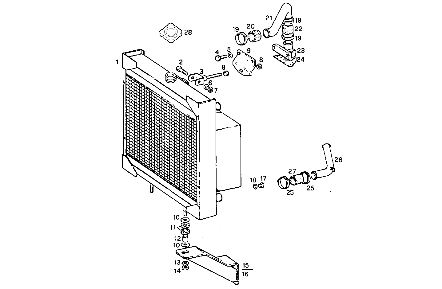 Iveco/FPT RADIATOR FOR SETTING TILL MAX POWER