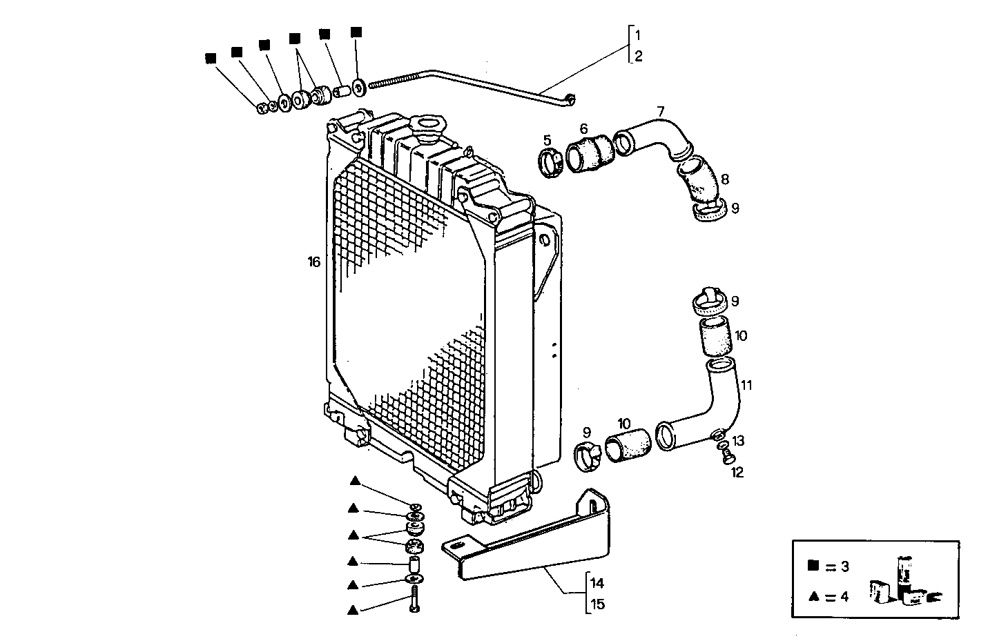 Iveco/FPT OVERSIZE RADIATOR