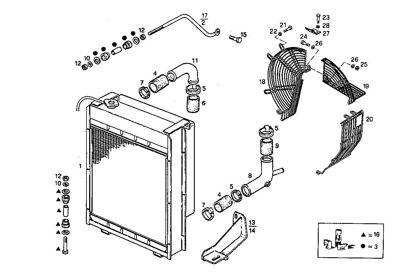 Iveco/FPT OVERSIZE RADIATOR