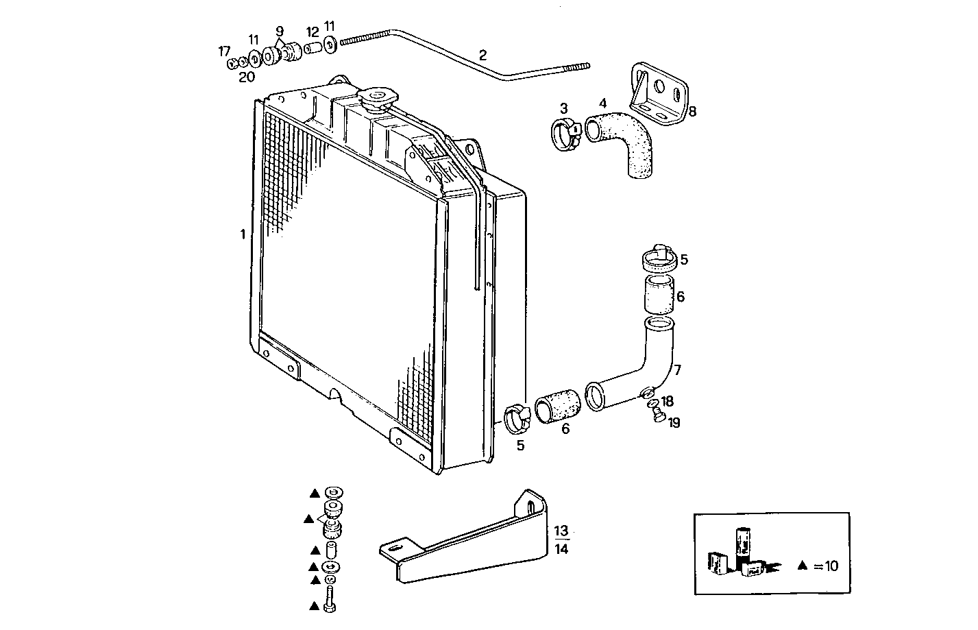 Iveco/FPT OVERSIZE RADIATOR