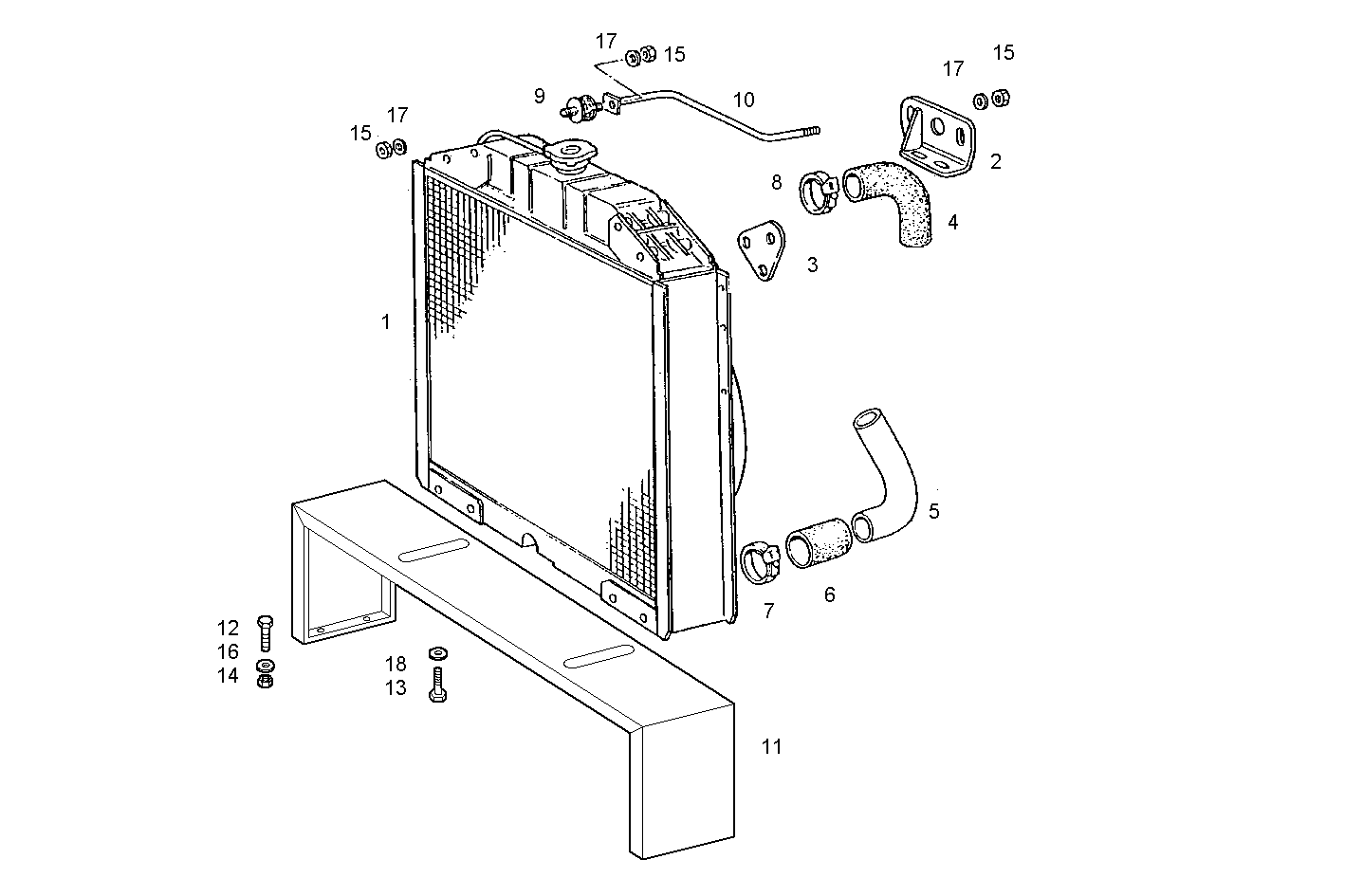 Iveco/FPT OVERSIZE RADIATOR