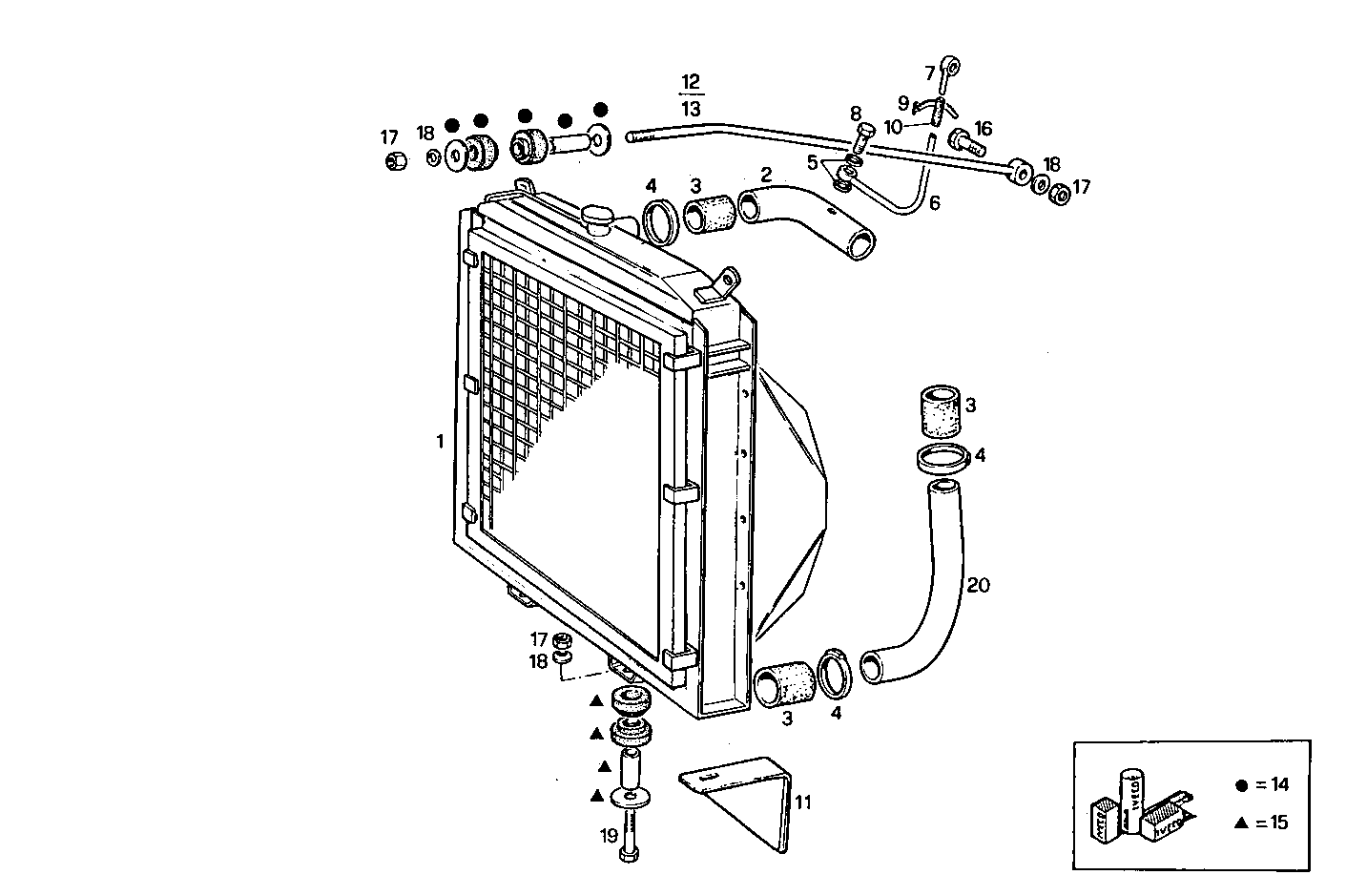 Iveco/FPT RADIATOR FOR SETTING TILL MAX POWER