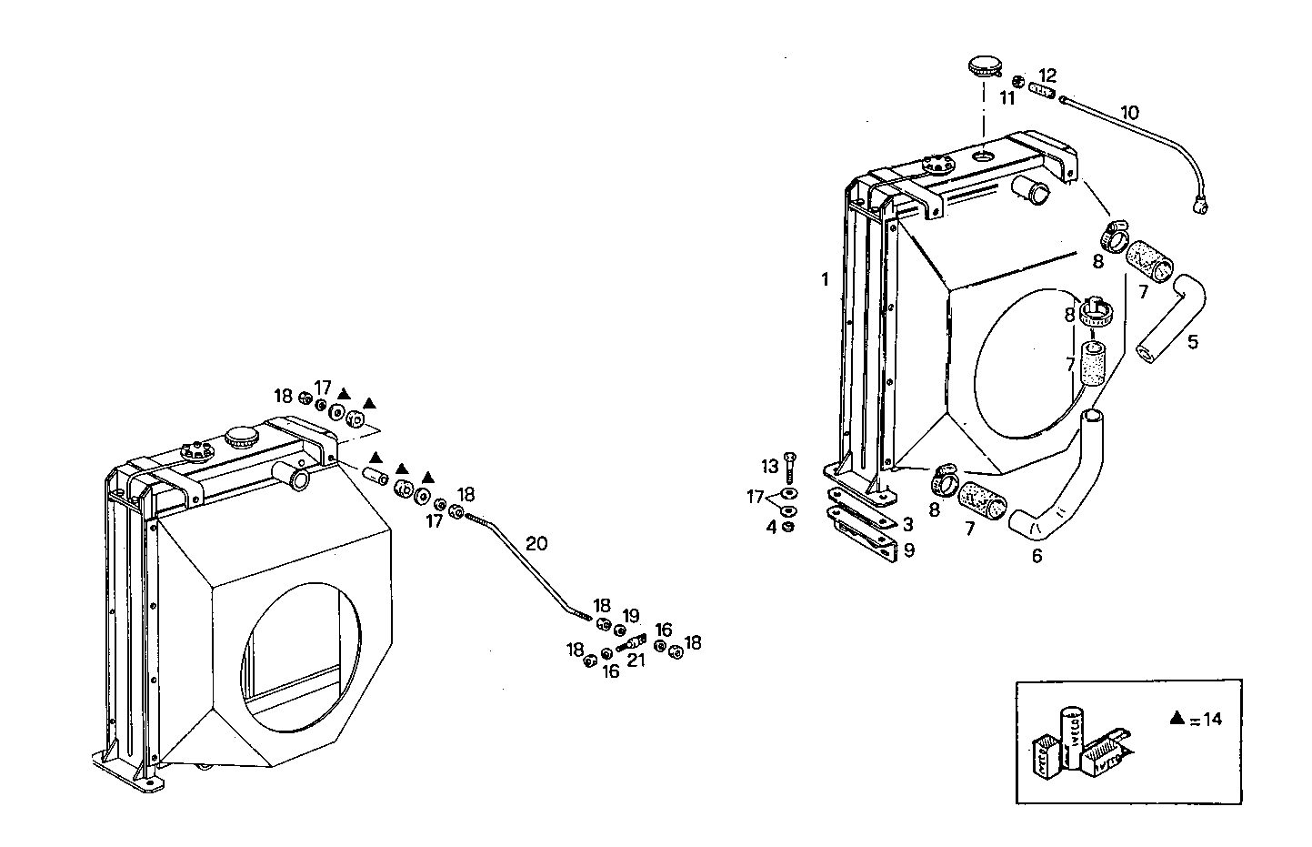 Iveco/FPT RADIATOR FOR SETTING TILL MAX POWER