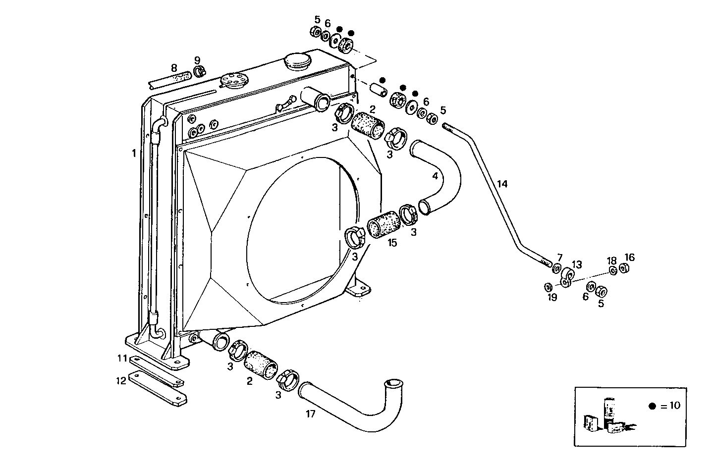 Iveco/FPT RADIATOR FOR SETTING TILL MAX POWER