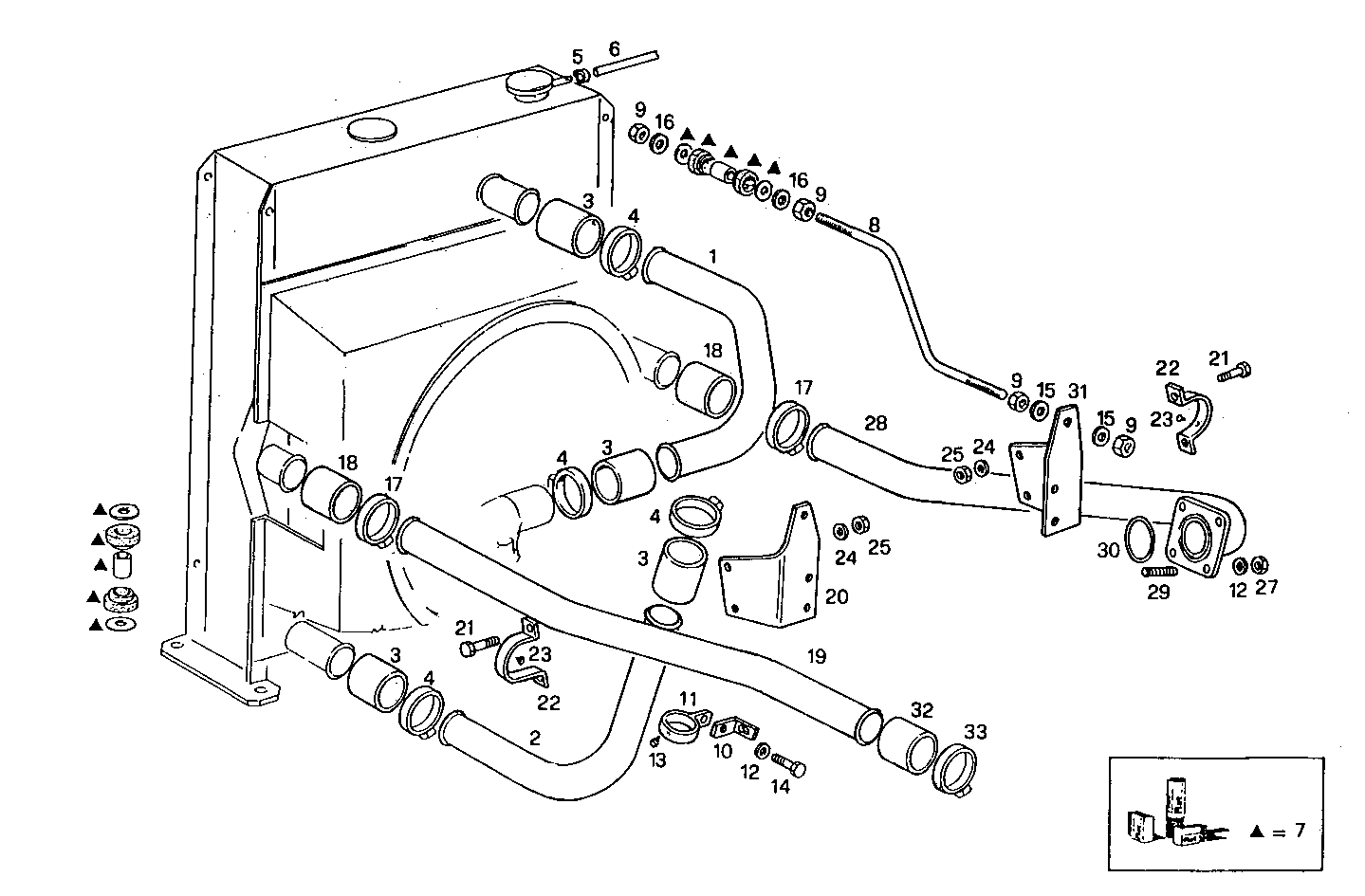 Iveco/FPT RADIATOR FOR SETTING TILL MAX POWER