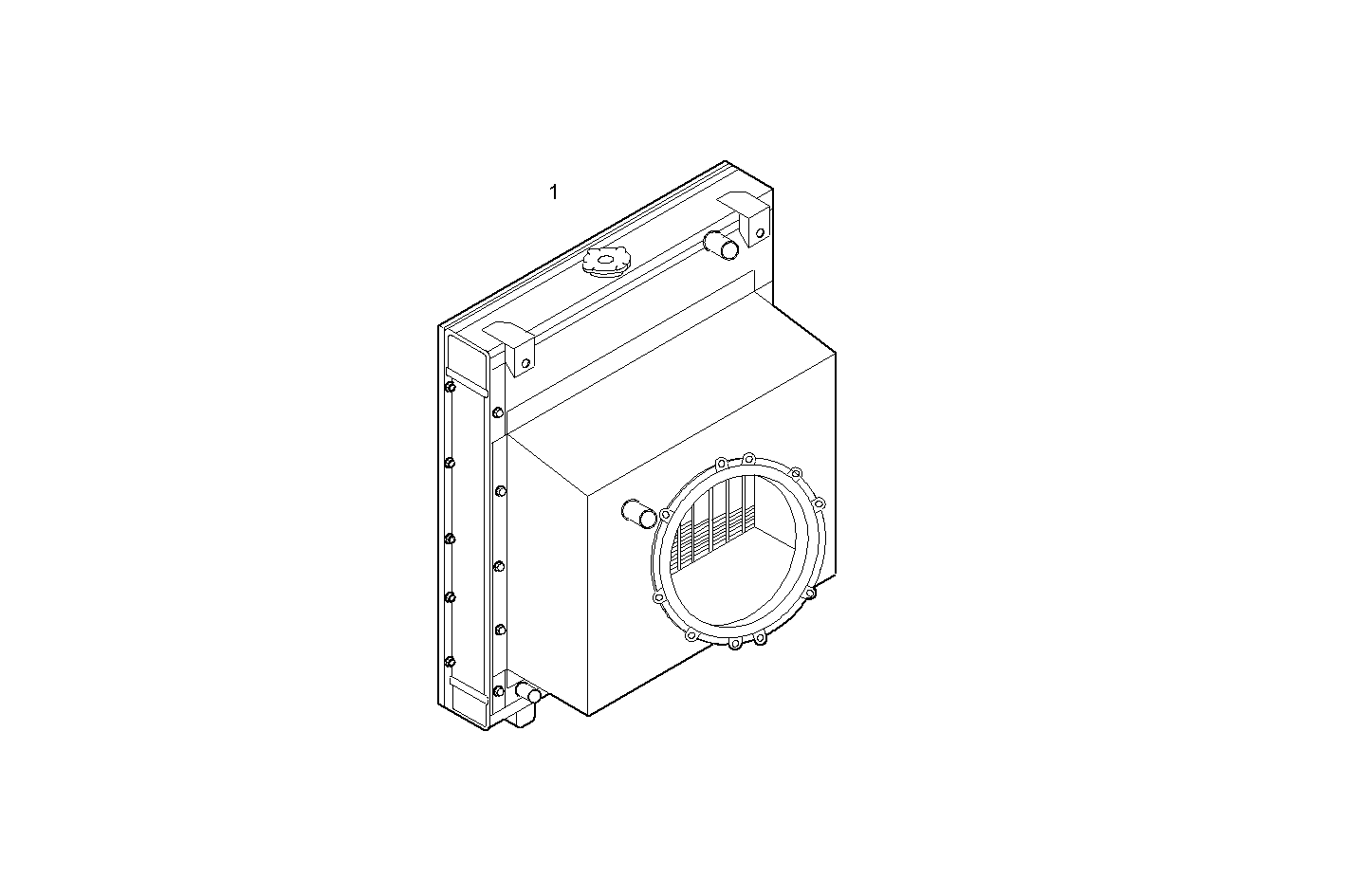 Iveco/FPT RADIATOR FOR SETTING TILL MAX POWER