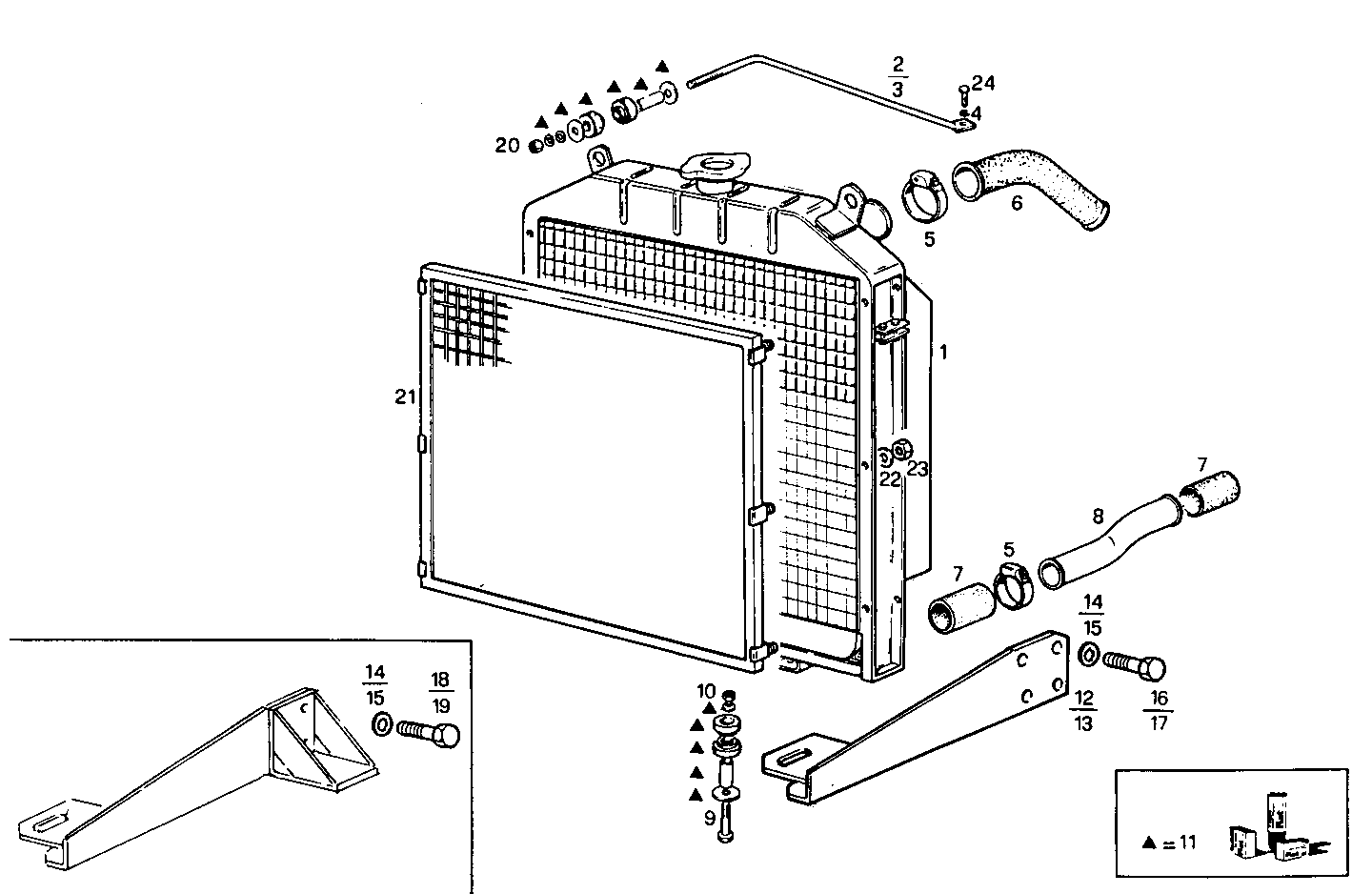 Iveco/FPT RADIATOR FOR SETTING TILL MAX POWER