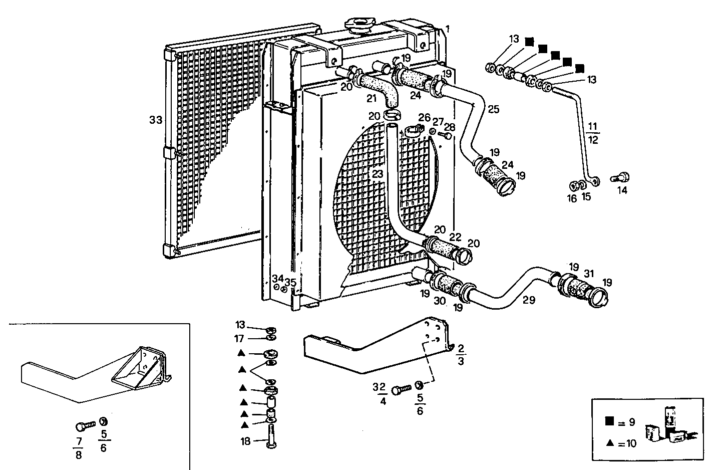 Iveco/FPT RADIATOR FOR SETTING TILL MAX POWER