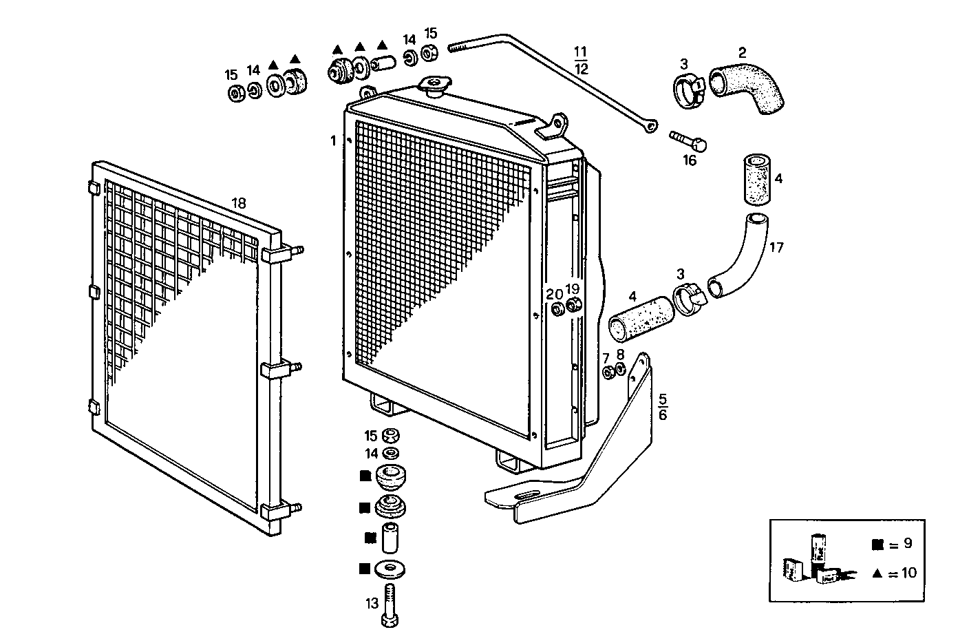 Iveco/FPT RADIATOR FOR SETTING TILL MAX POWER