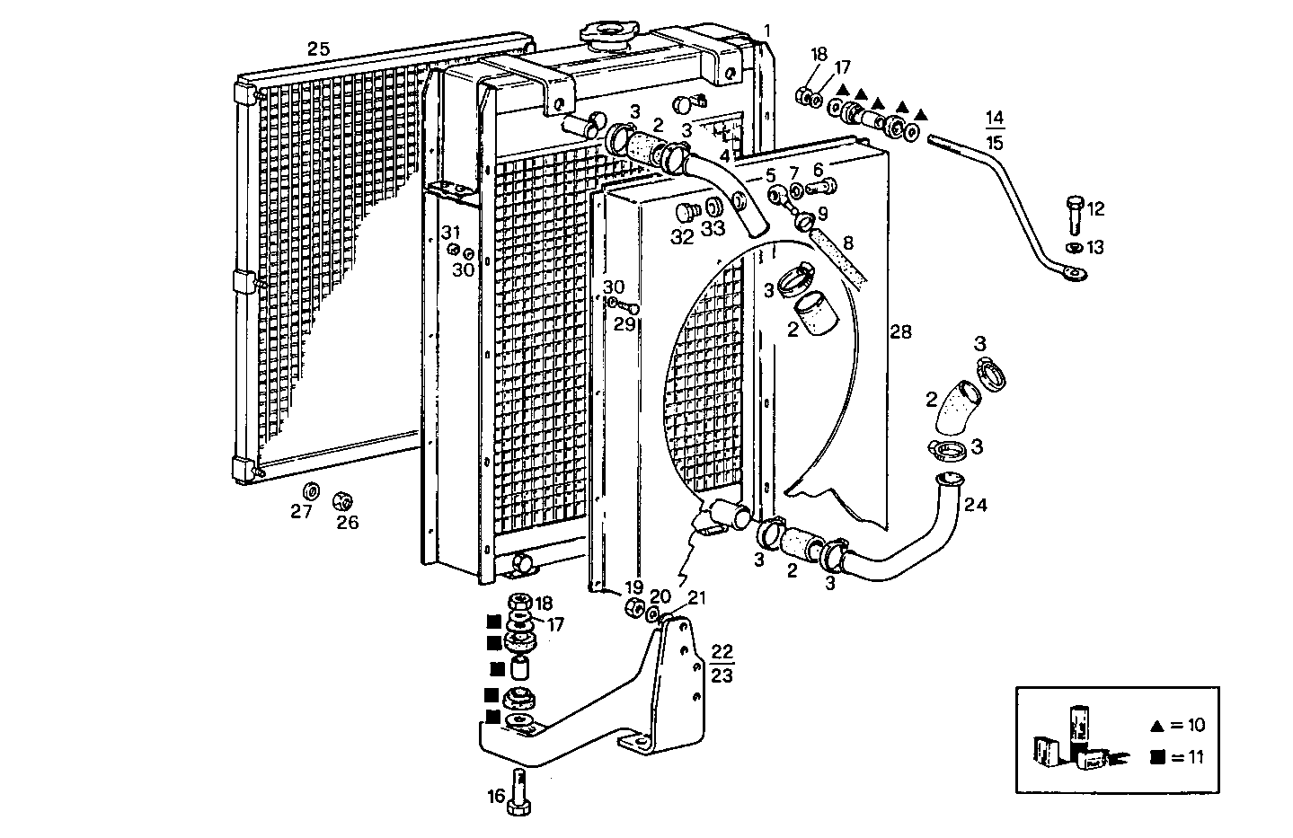 Iveco/FPT RADIATOR FOR SETTING TILL MAX POWER