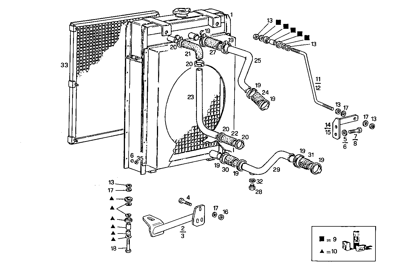 Iveco/FPT RADIATOR FOR SETTING TILL MAX POWER