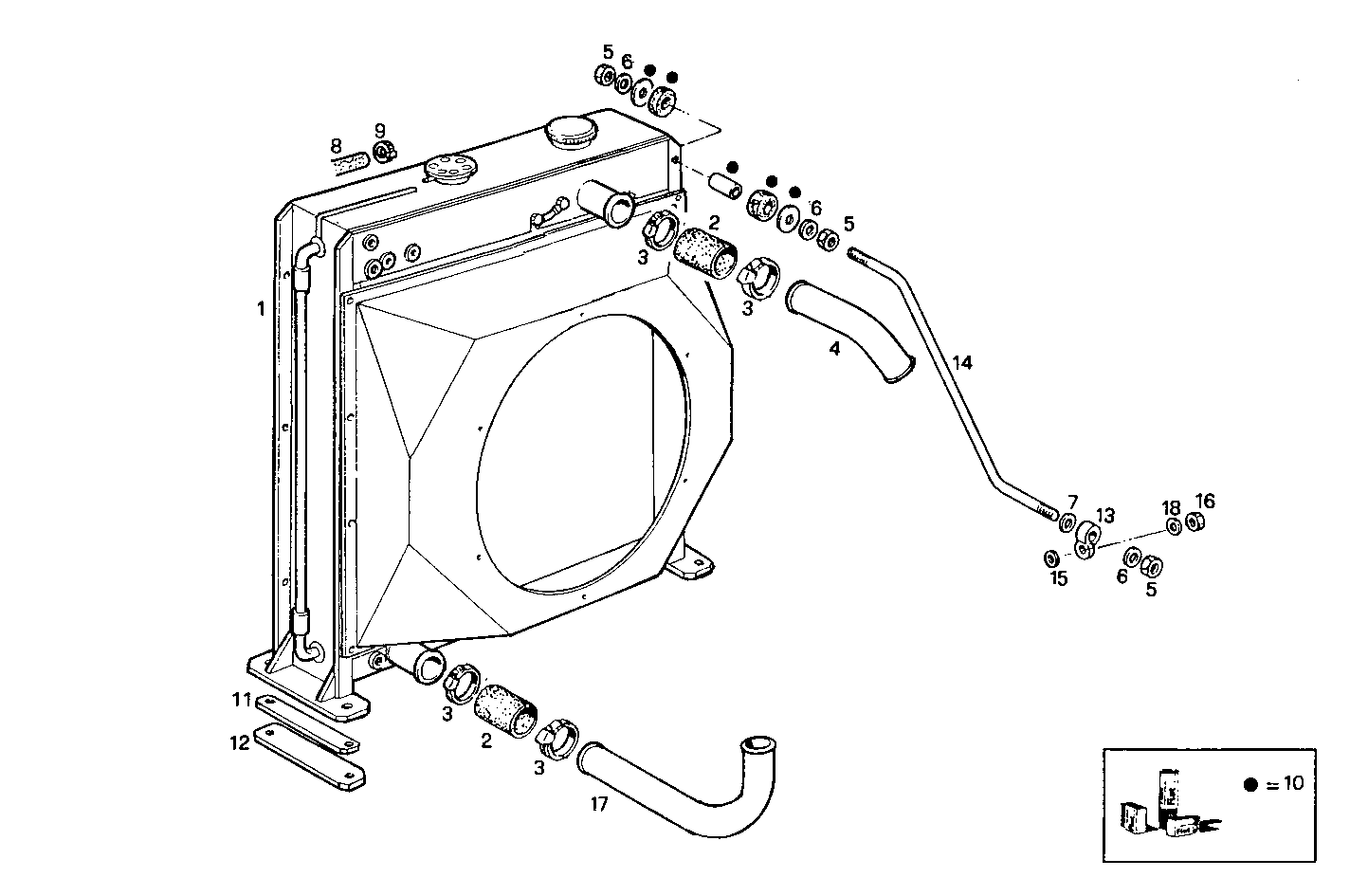 Iveco/FPT RADIATOR FOR SETTING TILL MAX POWER