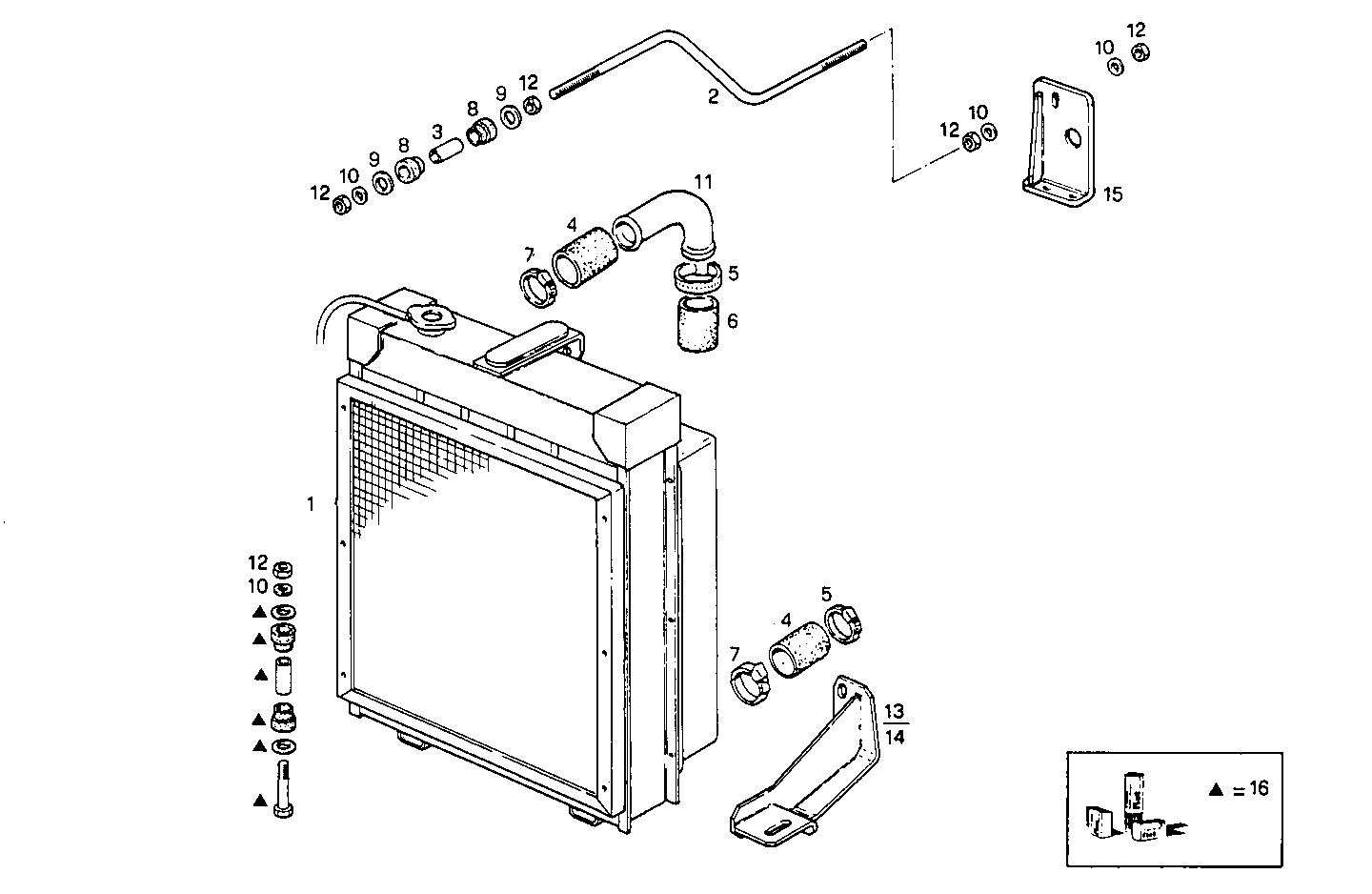 Iveco/FPT RADIATOR FOR SETTING TILL MAX POWER