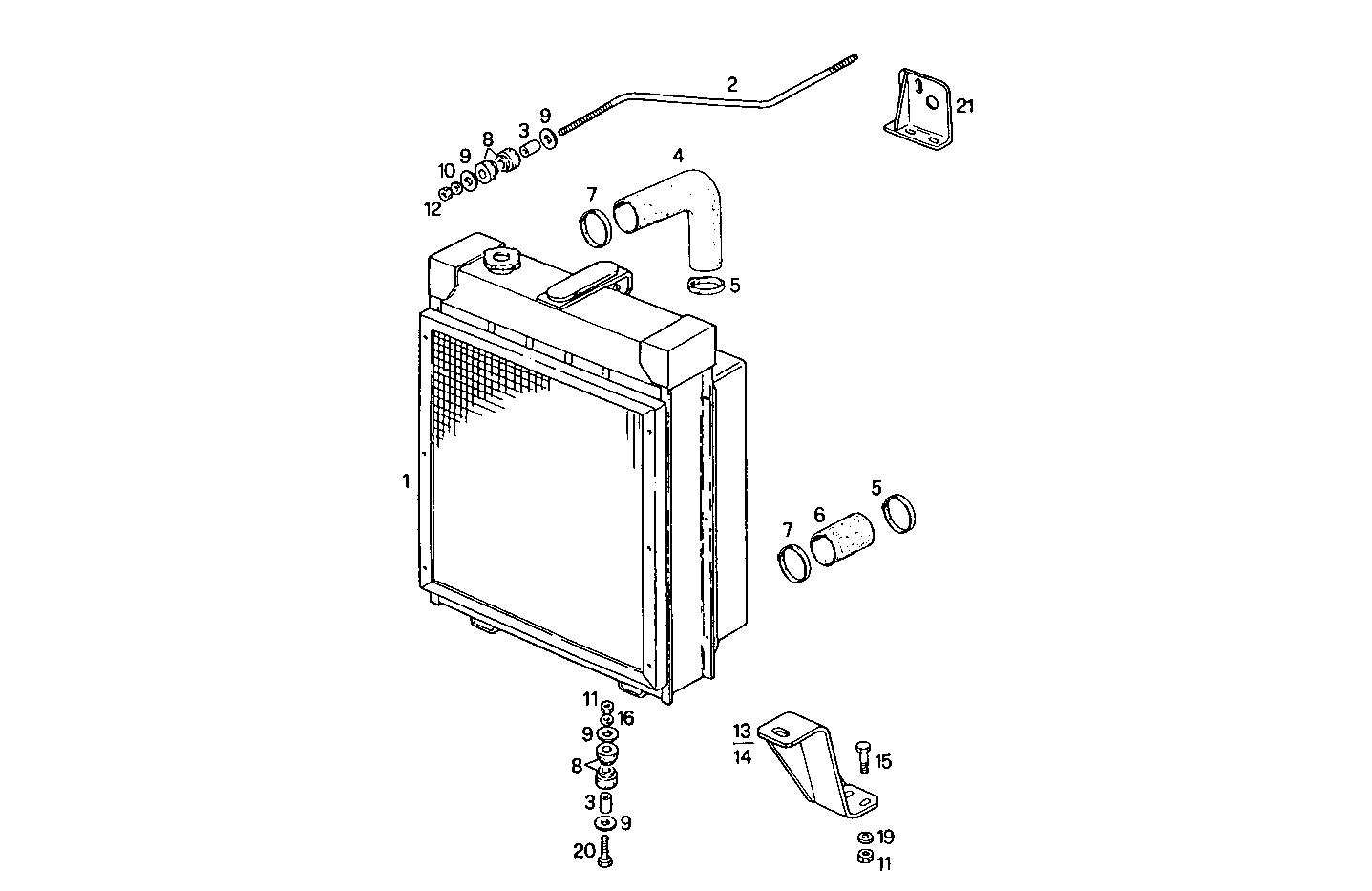 Iveco/FPT RADIATOR FOR SETTING TILL MAX POWER