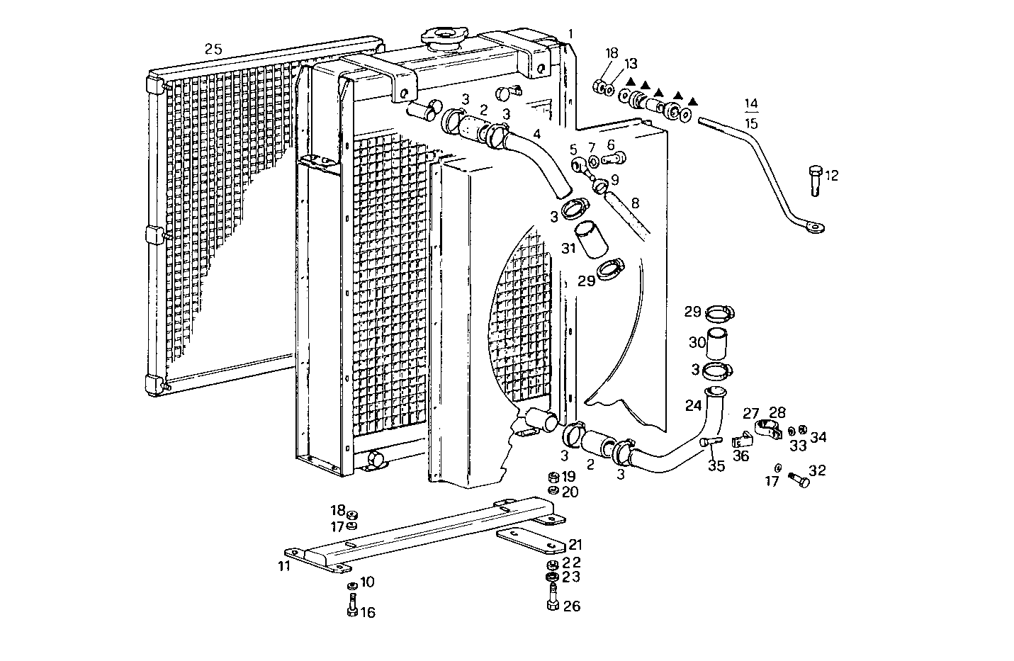 Iveco/FPT RADIATOR FOR SETTING TILL MAX POWER