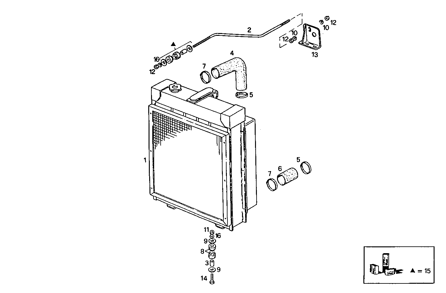 Iveco/FPT RADIATOR FOR SETTING TILL MAX POWER