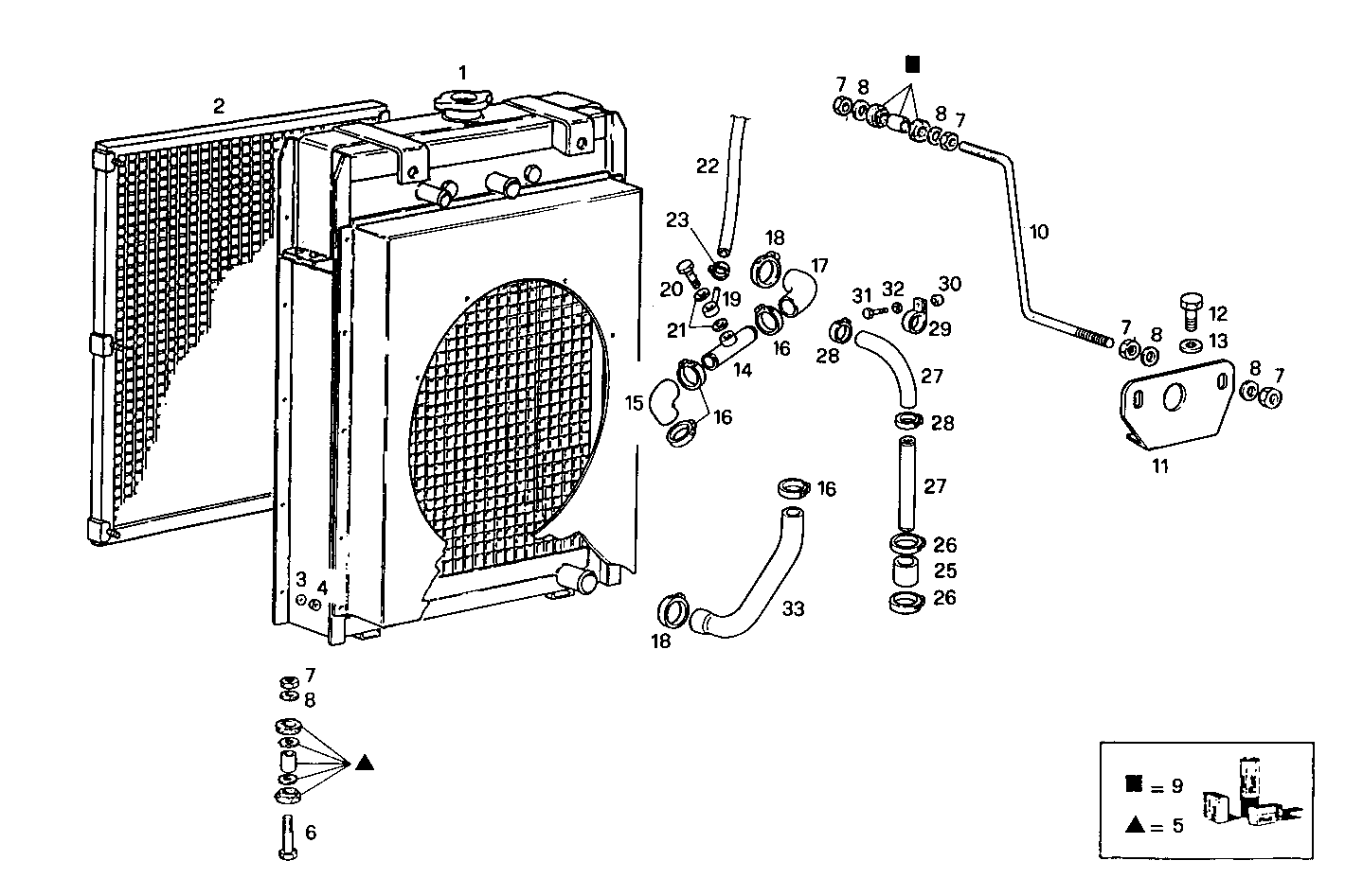 Iveco/FPT RADIATOR FOR SETTING TILL MAX POWER