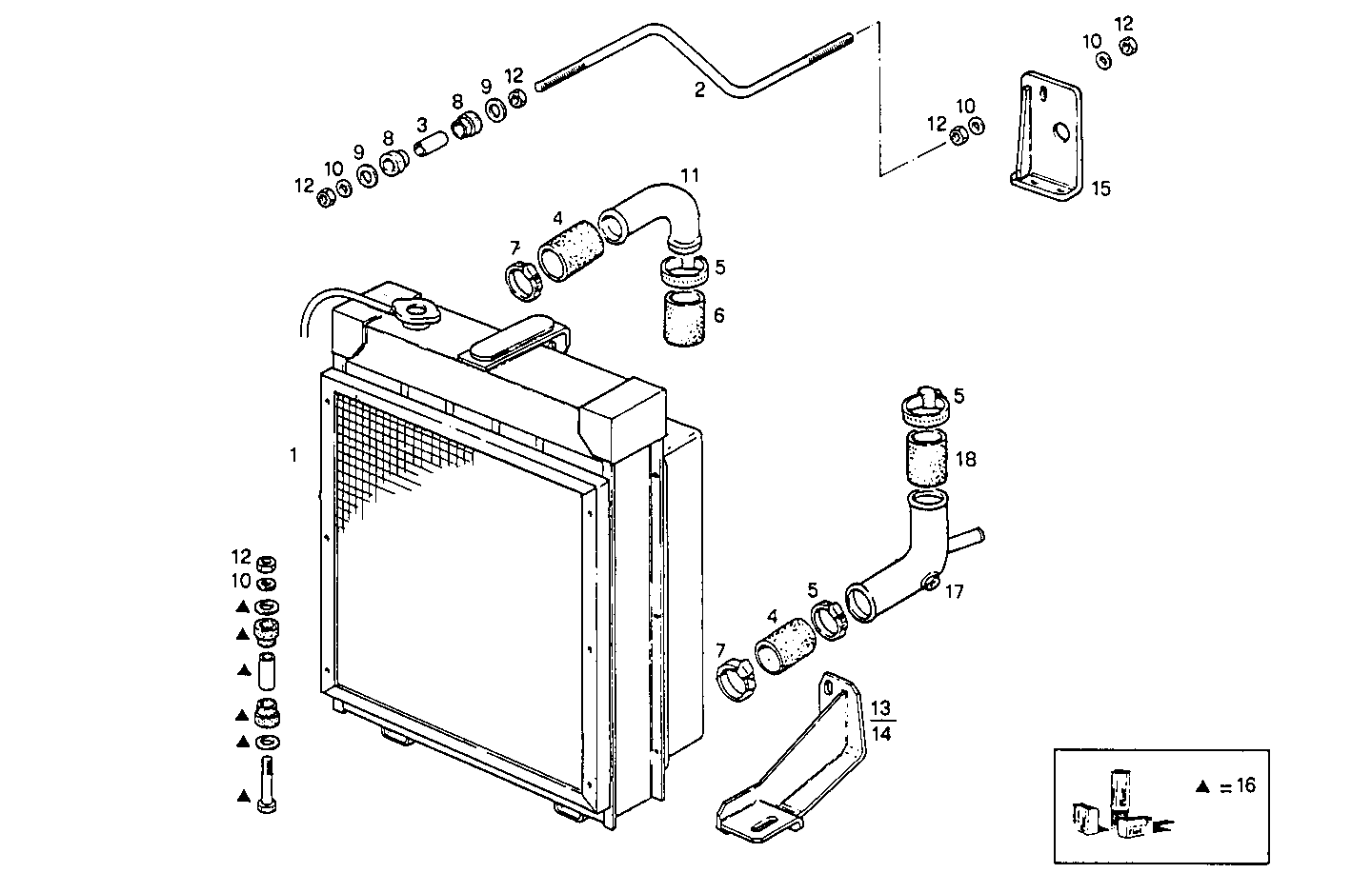 Iveco/FPT OVERSIZE RADIATOR