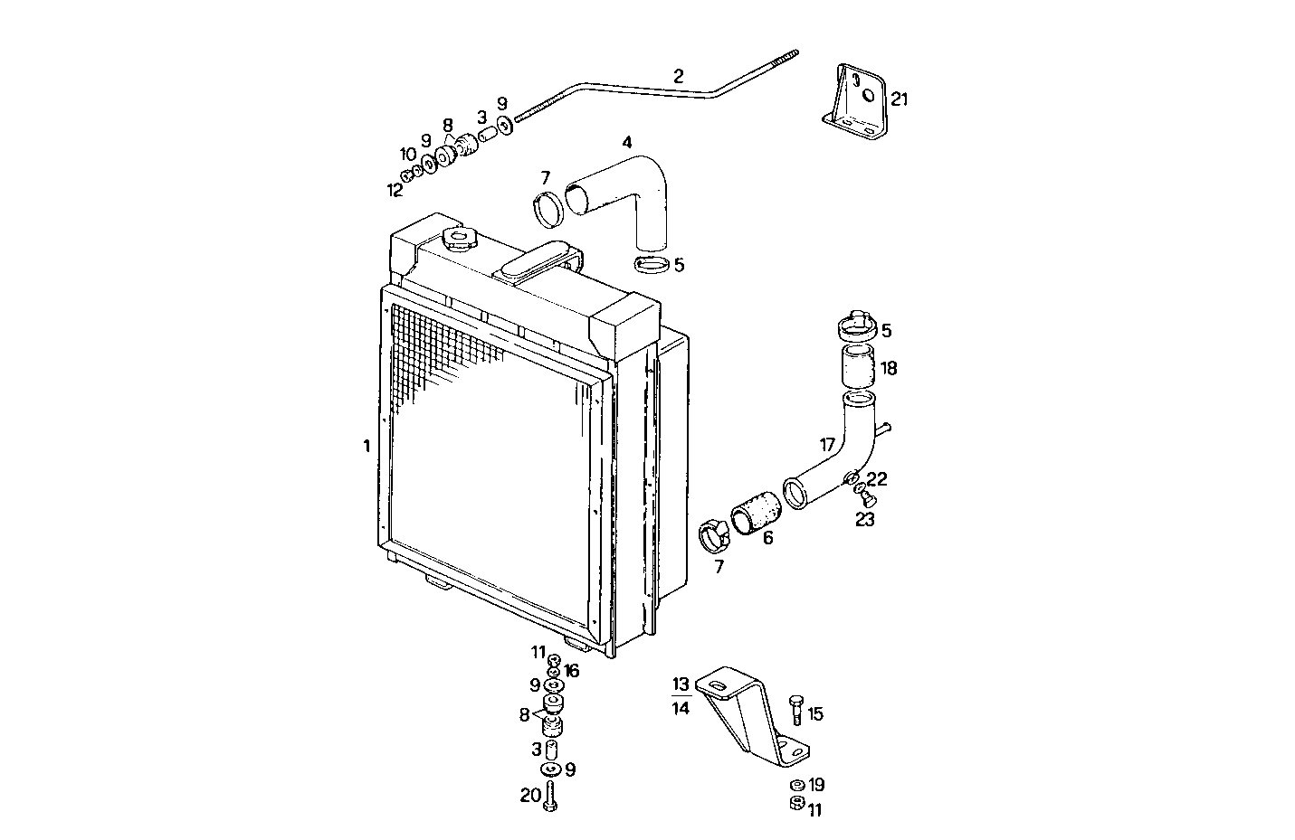 Iveco/FPT OVERSIZE RADIATOR