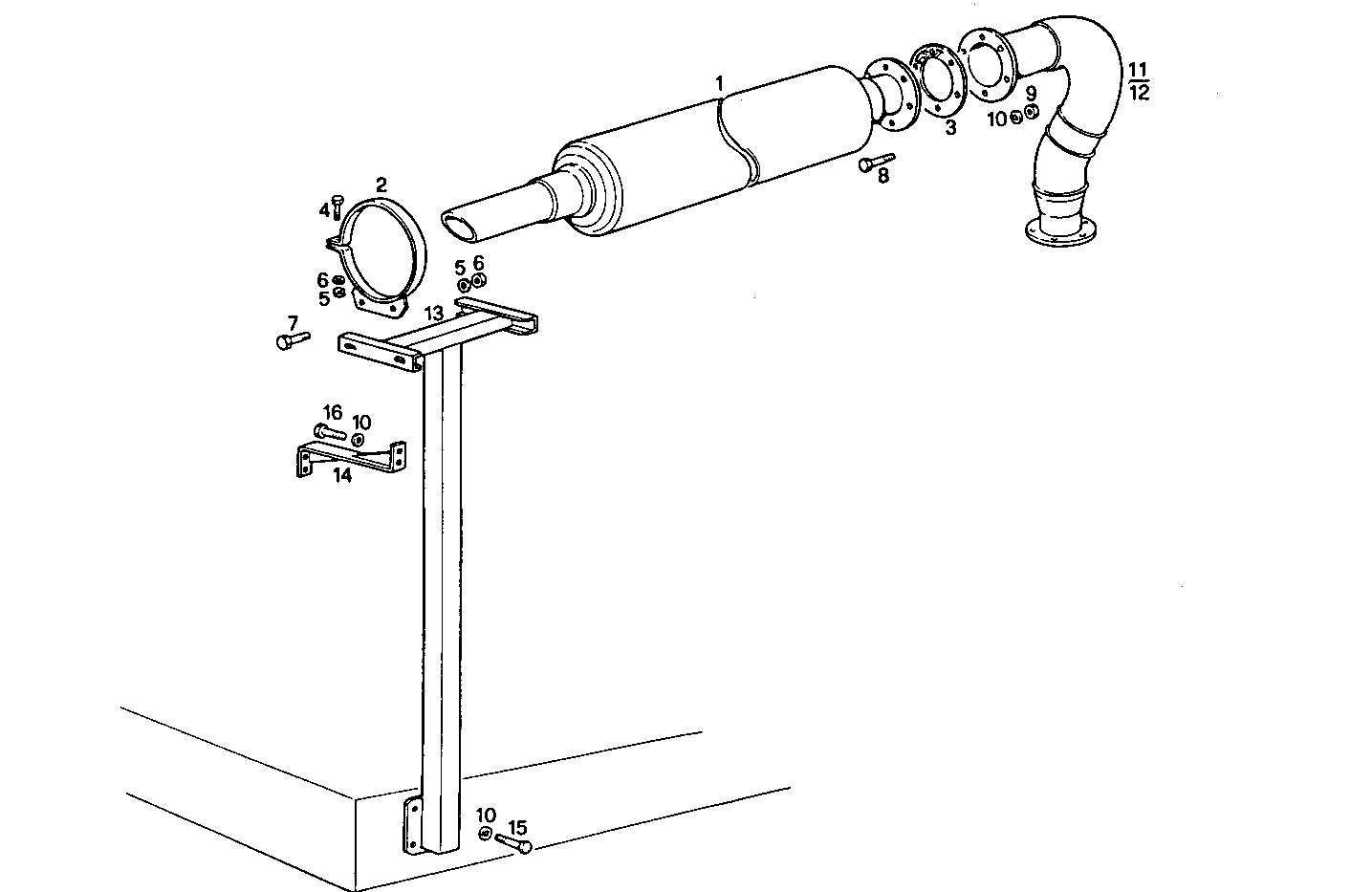 Iveco/FPT HORIZONTAL SILENCER