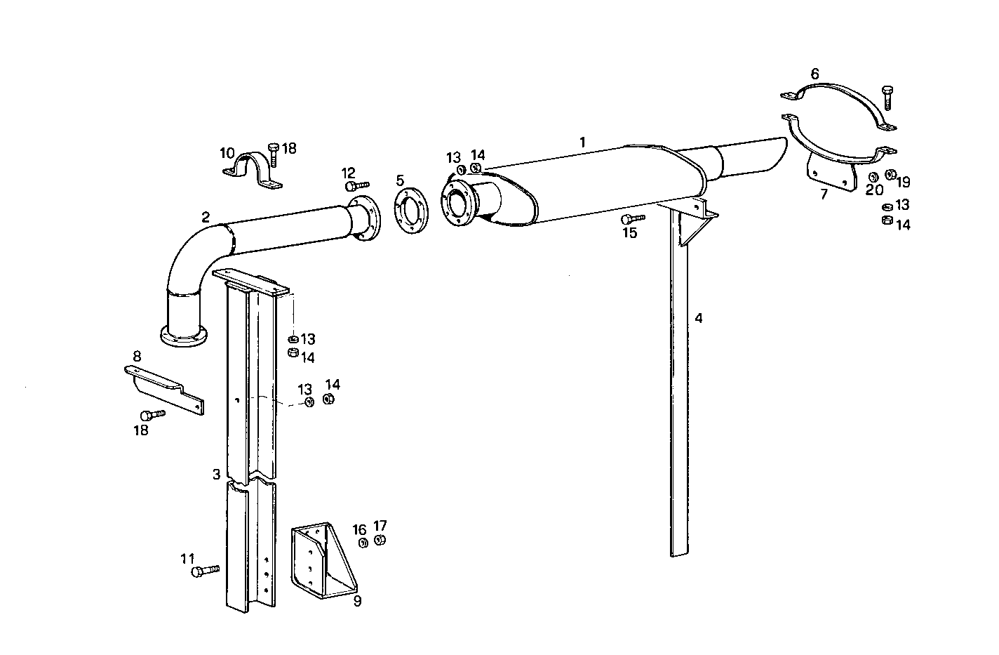 Iveco/FPT HORIZONTAL SILENCER