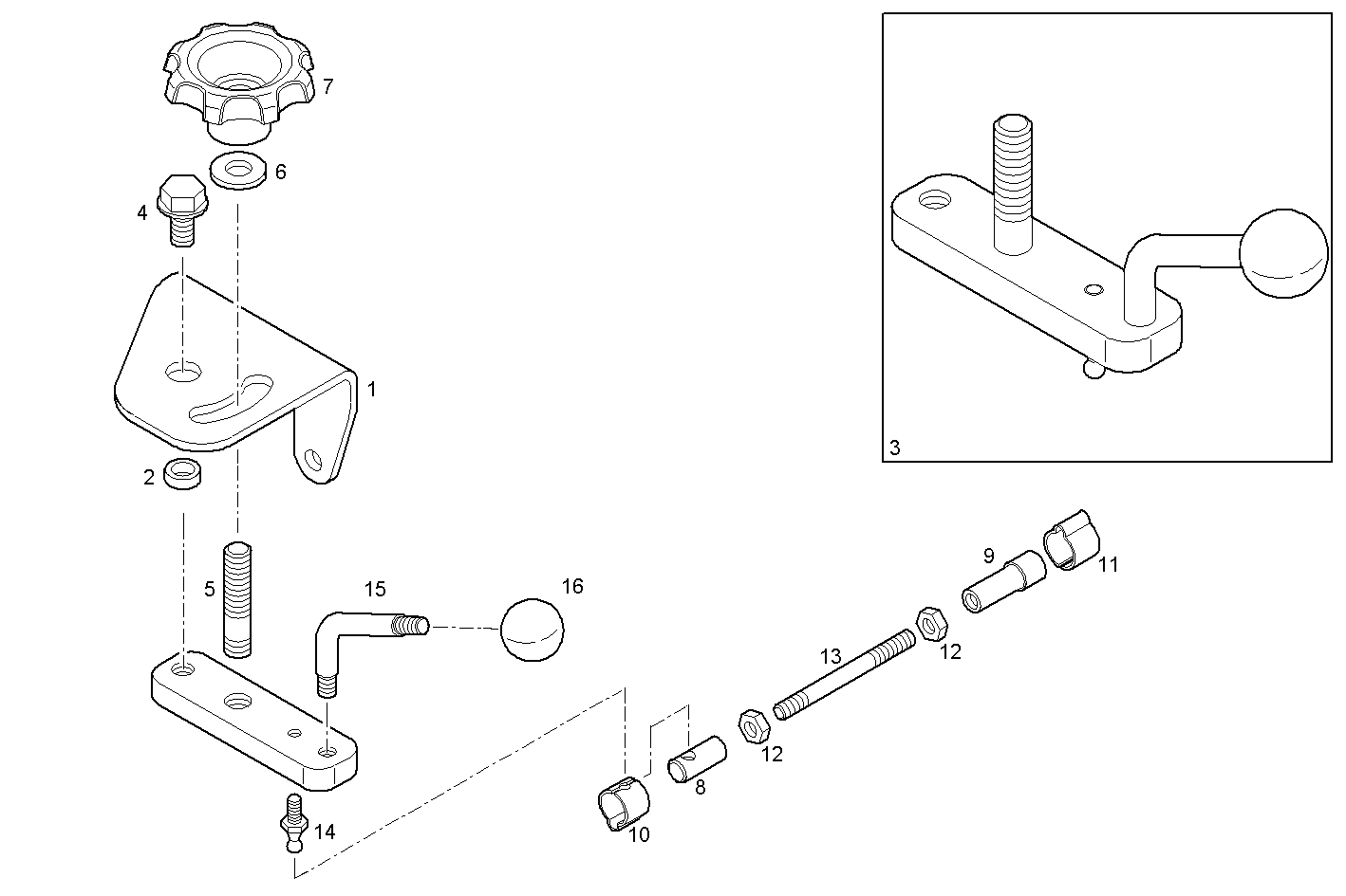 Iveco/FPT HAND ACCELERATOR