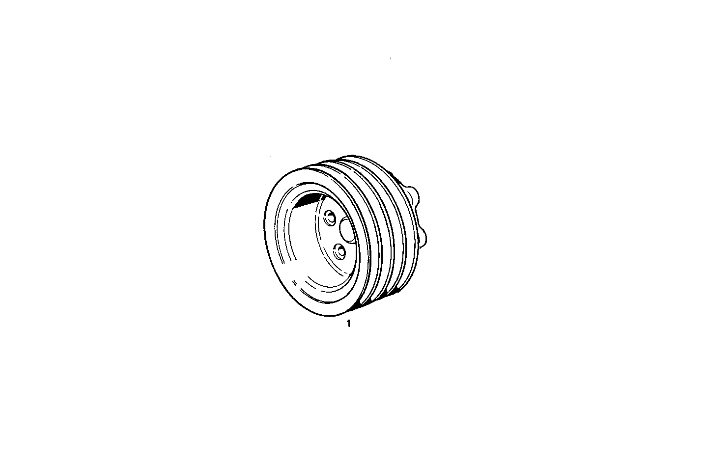 Iveco/FPT PULLEY ON ENGINE AXIS