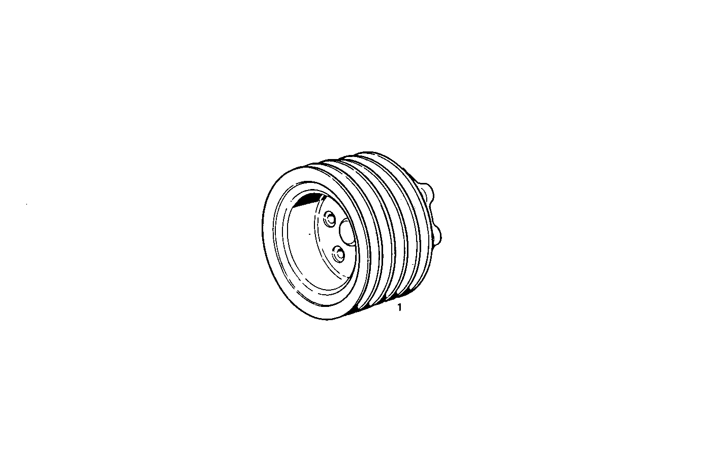 Iveco/FPT PULLEY ON ENGINE AXIS