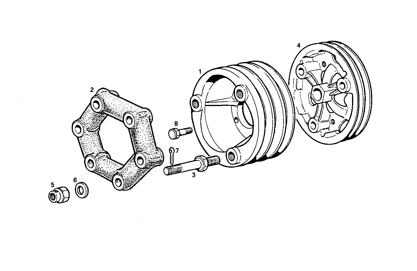 Iveco/FPT PULLEY ON ENGINE AXIS