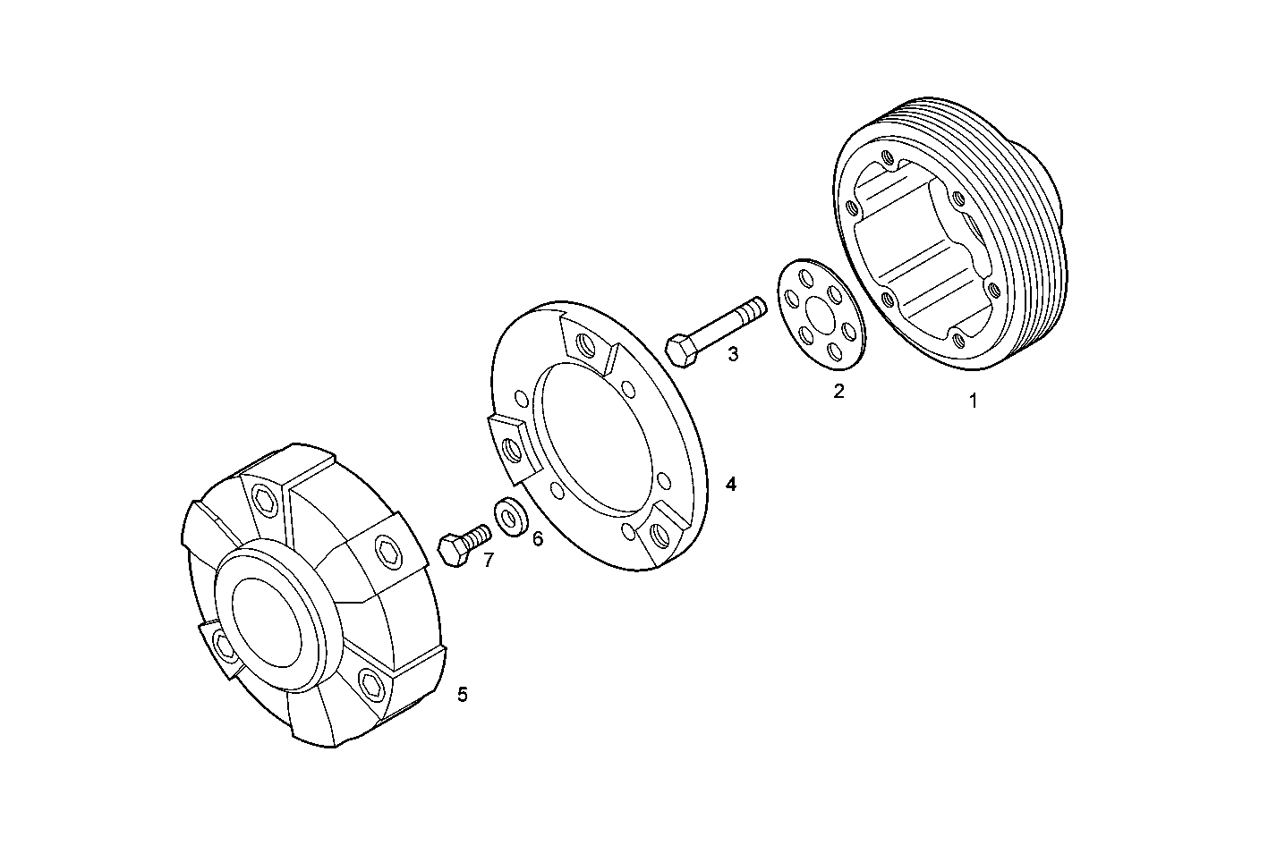 Iveco/FPT GROOVES ADDITIONAL PULLEY