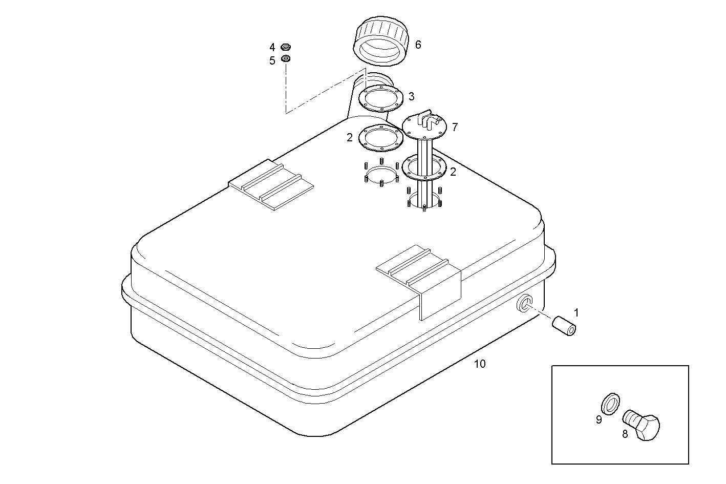 Iveco/FPT FUEL TANK