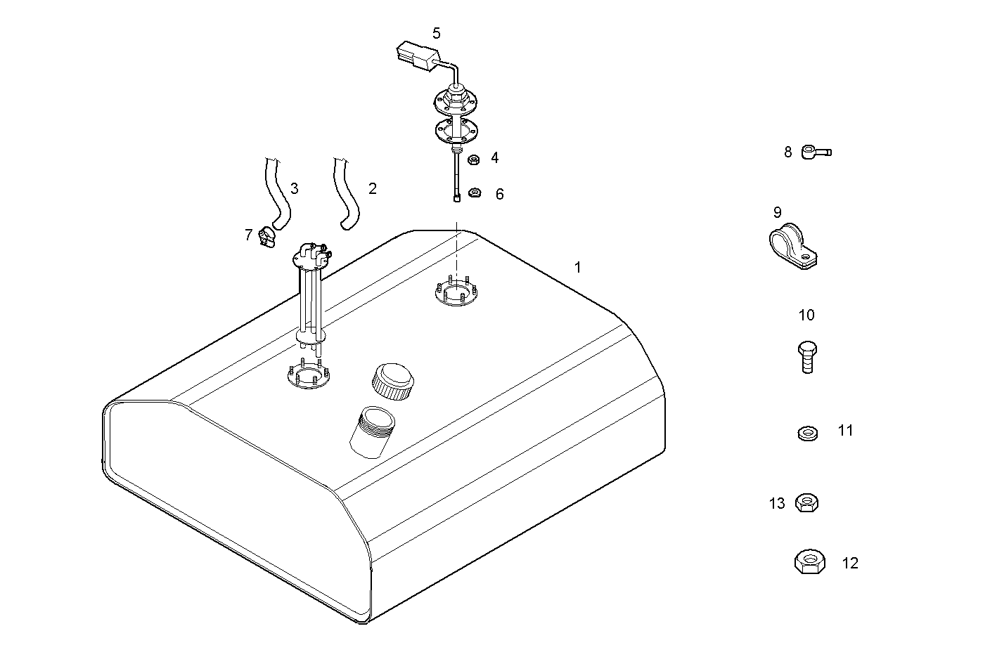 Iveco/FPT FUEL TANK