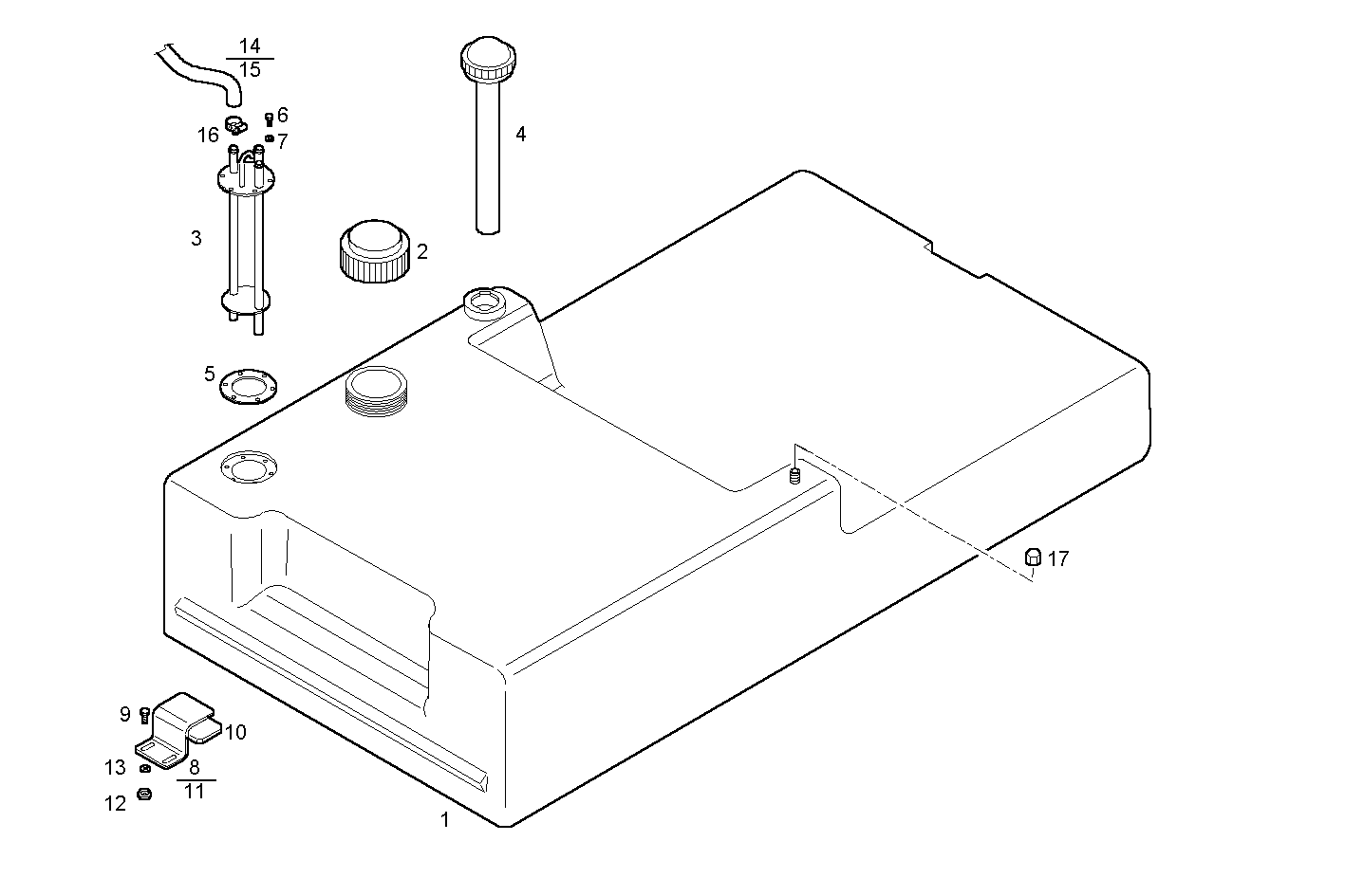 Iveco/FPT FUEL TANK