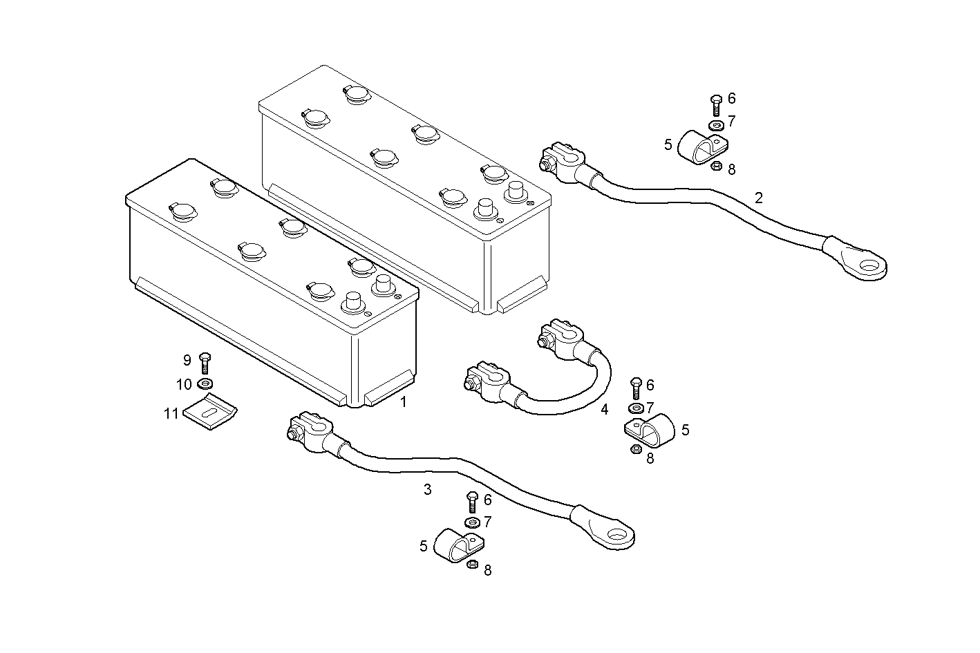 Iveco/FPT STARTER BATTERY