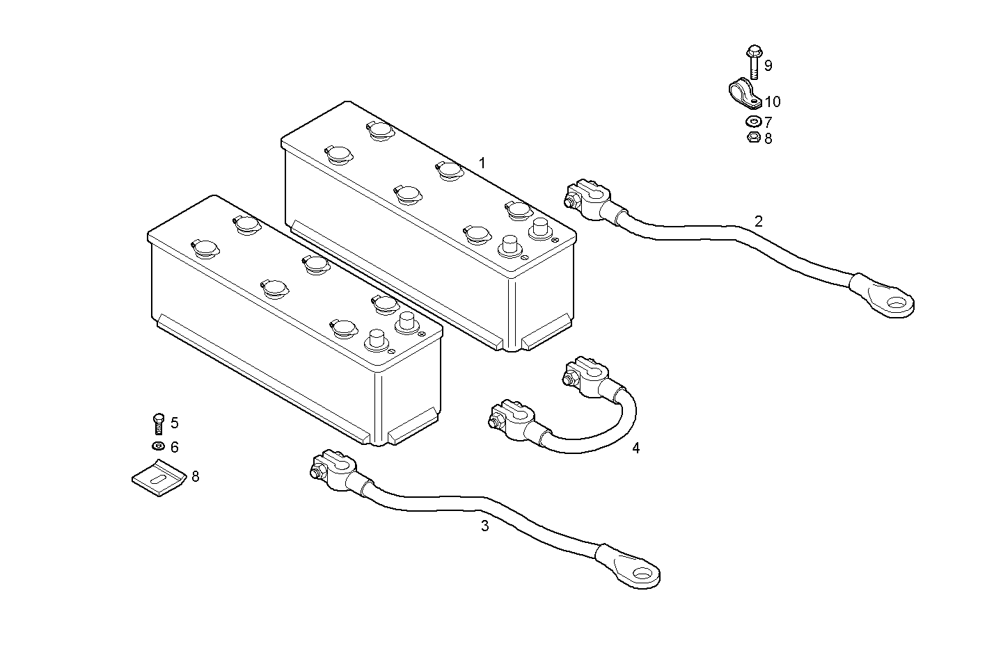 Iveco/FPT STARTER BATTERY