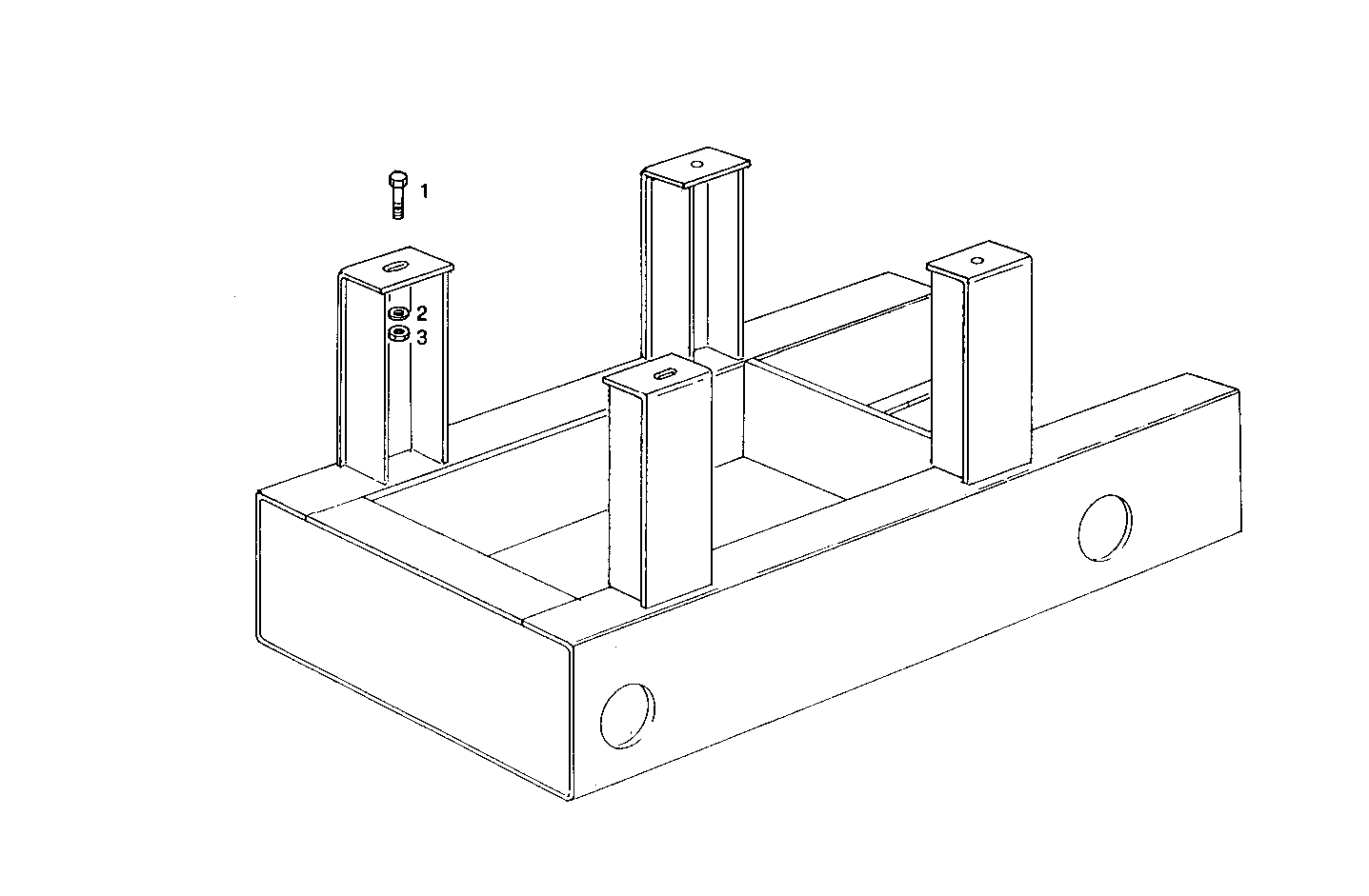 Iveco/FPT SUBBASE FOR ENGINE CLUTCH