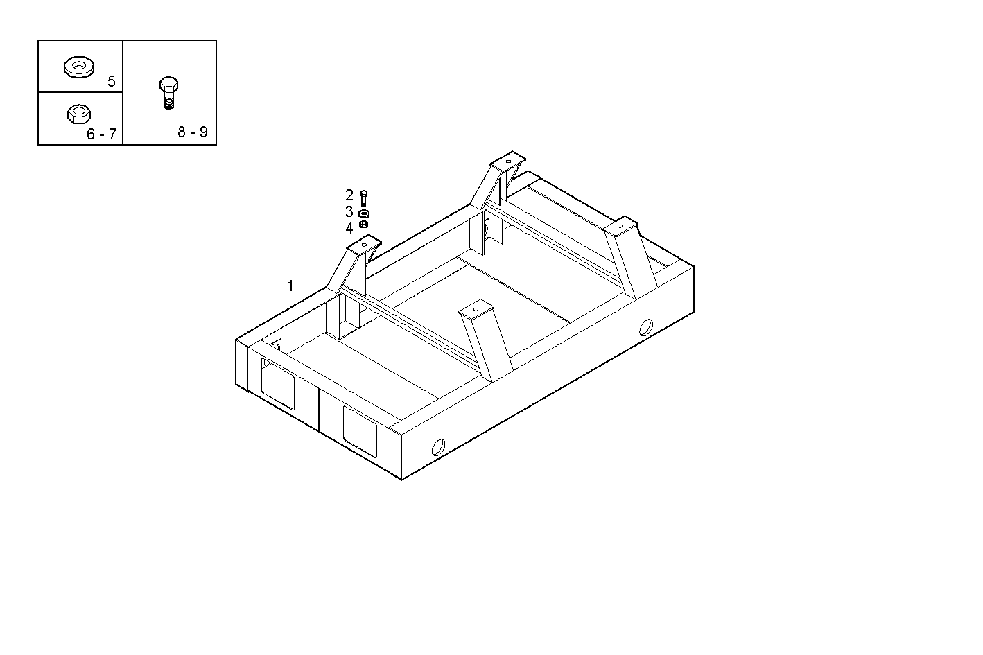 Iveco/FPT SUBBASE FOR ENGINE CLUTCH