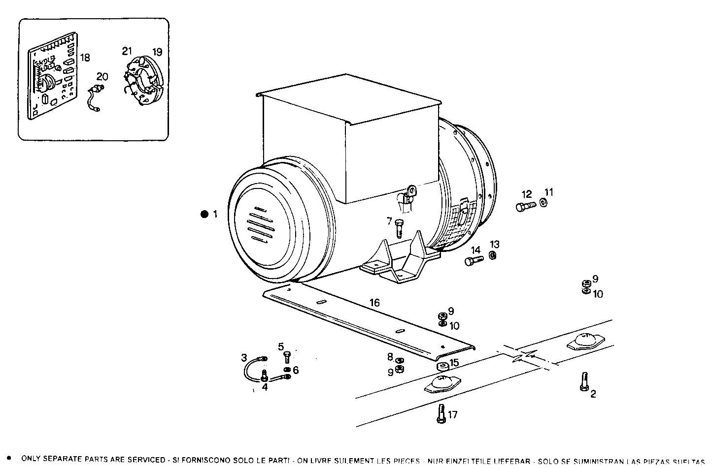 Iveco/FPT SINGLE BEARING ELECTRIC MACHINE