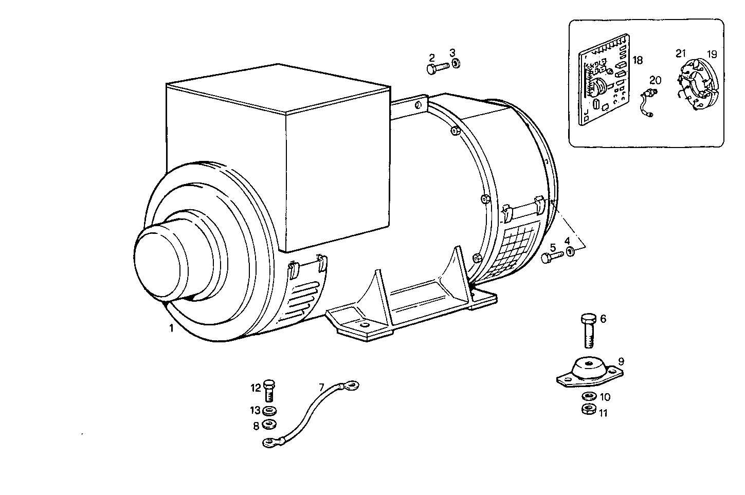 Iveco/FPT SINGLE BEARING ELECTRIC MACHINE