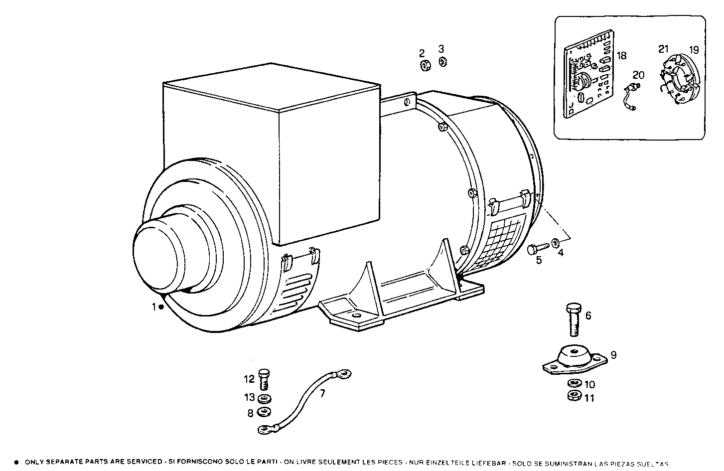 Iveco/FPT SINGLE BEARING ELECTRIC MACHINE